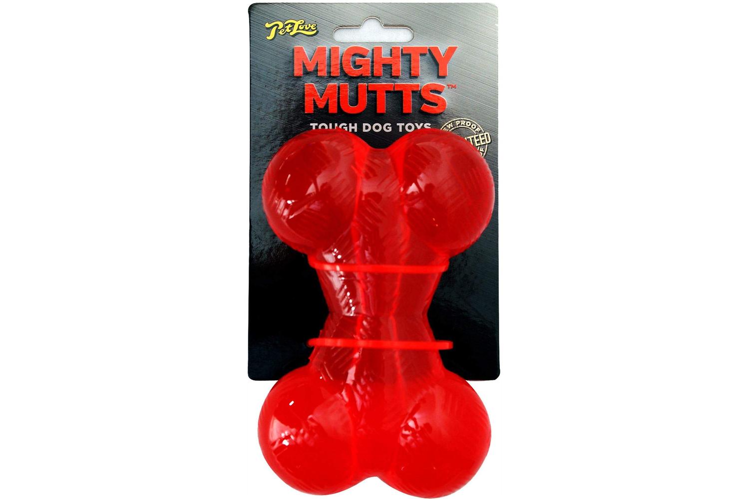 Pet Love Bp-202575 - Mighty Mutts Rubber Bone Med-3