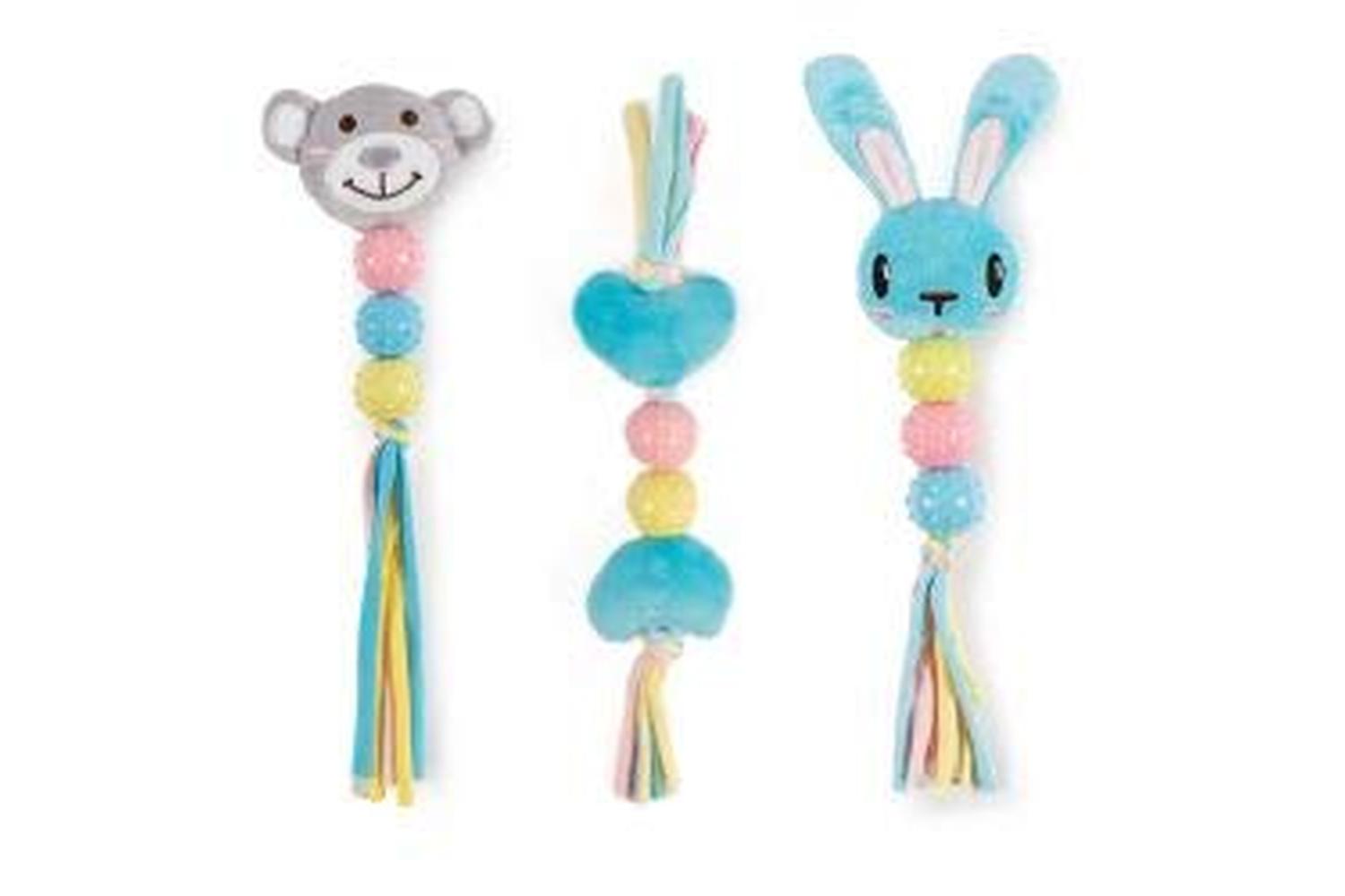 Petblis Bp-629114 - An Teethr Bunny/bear Hrt Sgl