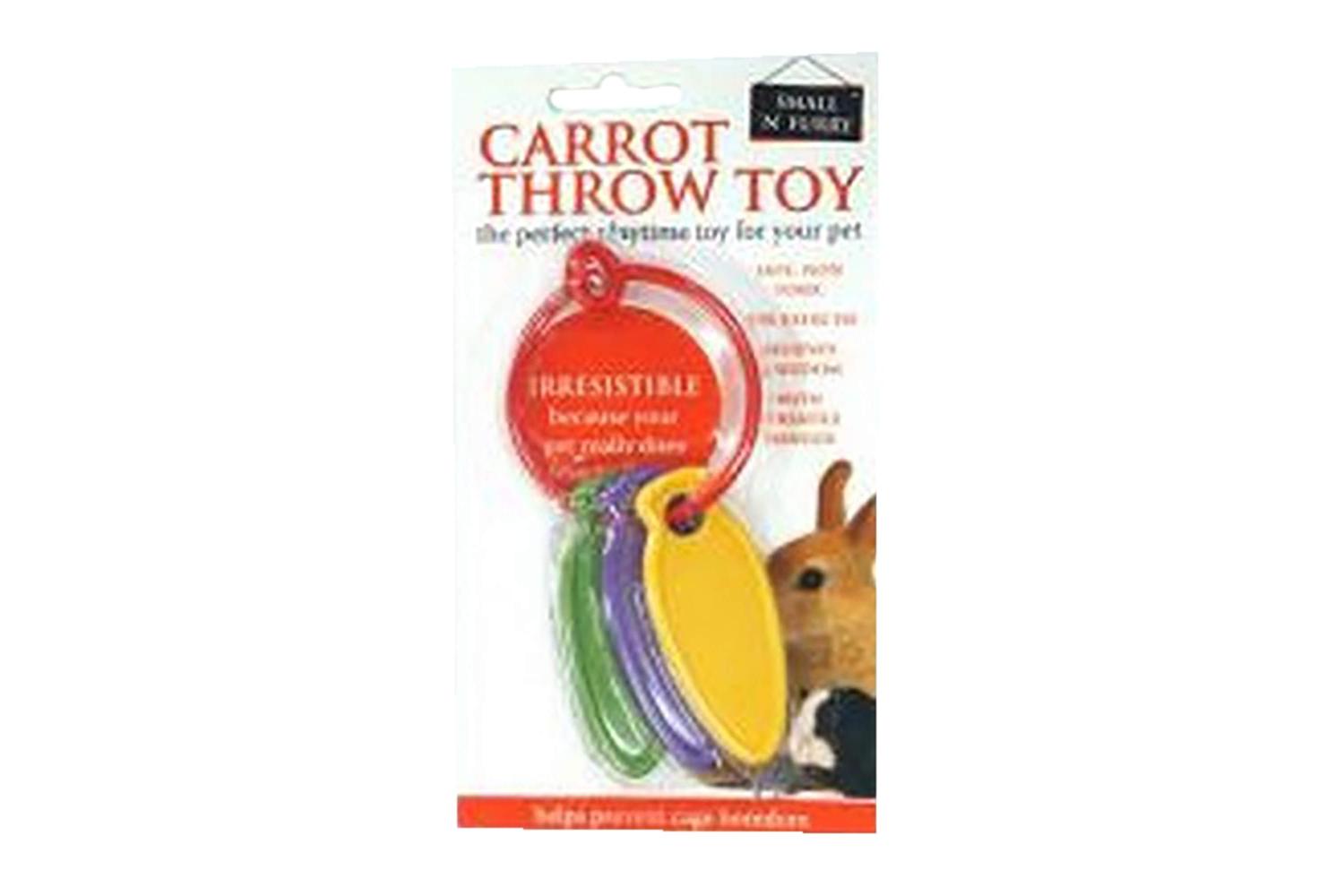 Pets Incorporated Bp-571001 - Snf Carrot Toss Rabb Toy - Sgl-2