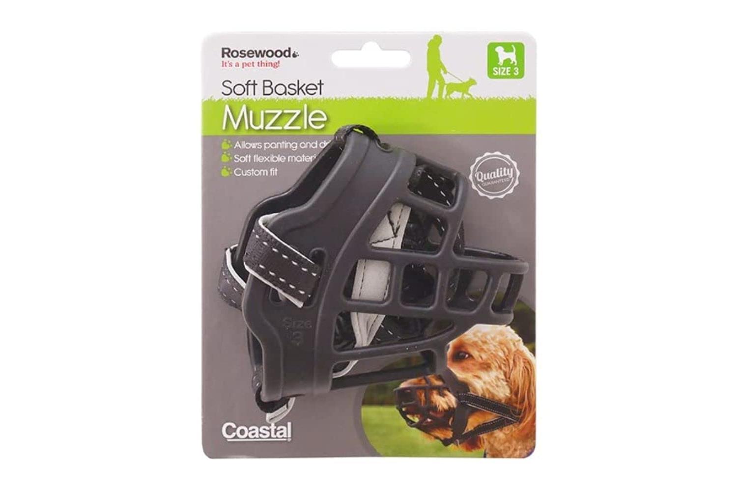Rosewood Bp-693966 - Ros Soft Muzzle Black - Size 3