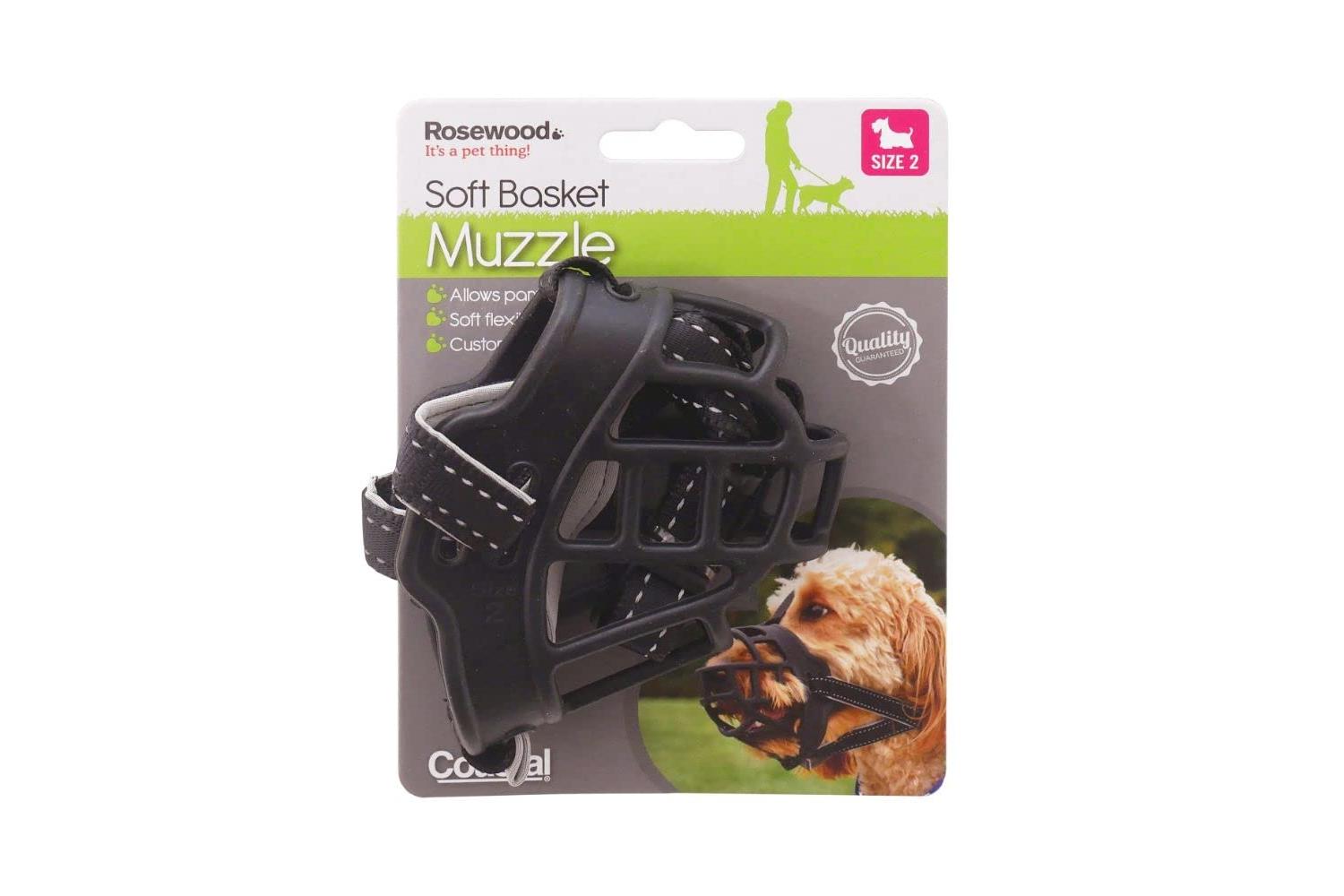Rosewood Bp-693955 - Ros Soft Muzzle Black - Size 2