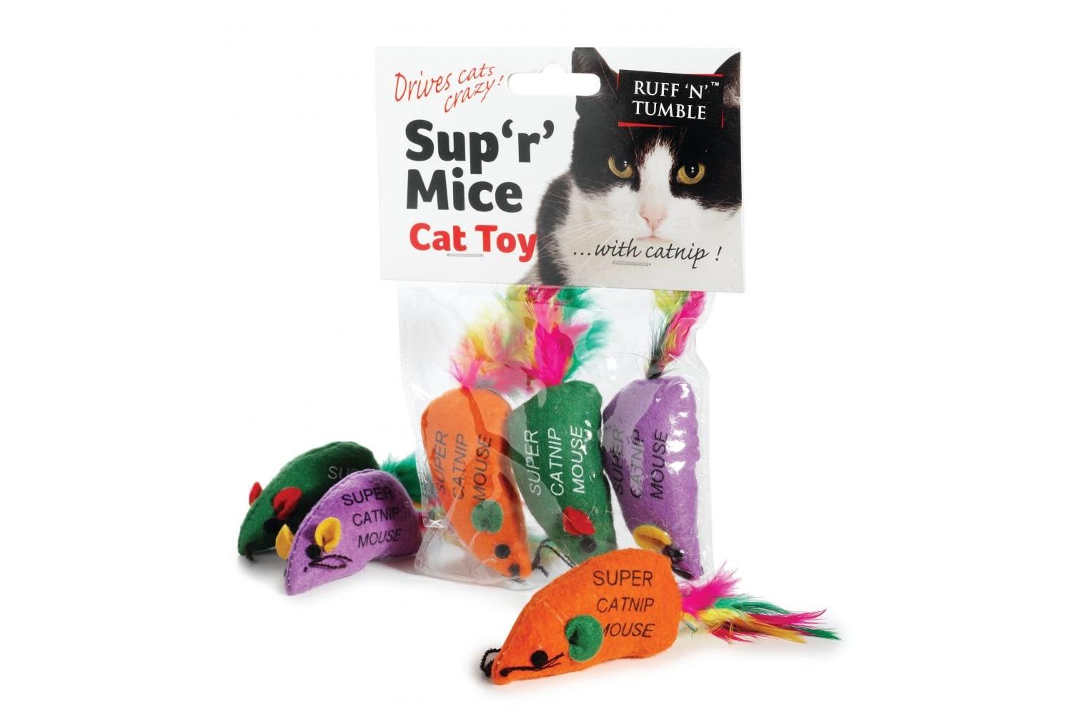 Ruff N Tumble Bp-755779 - Sup R Mice&catnip - 3pcs