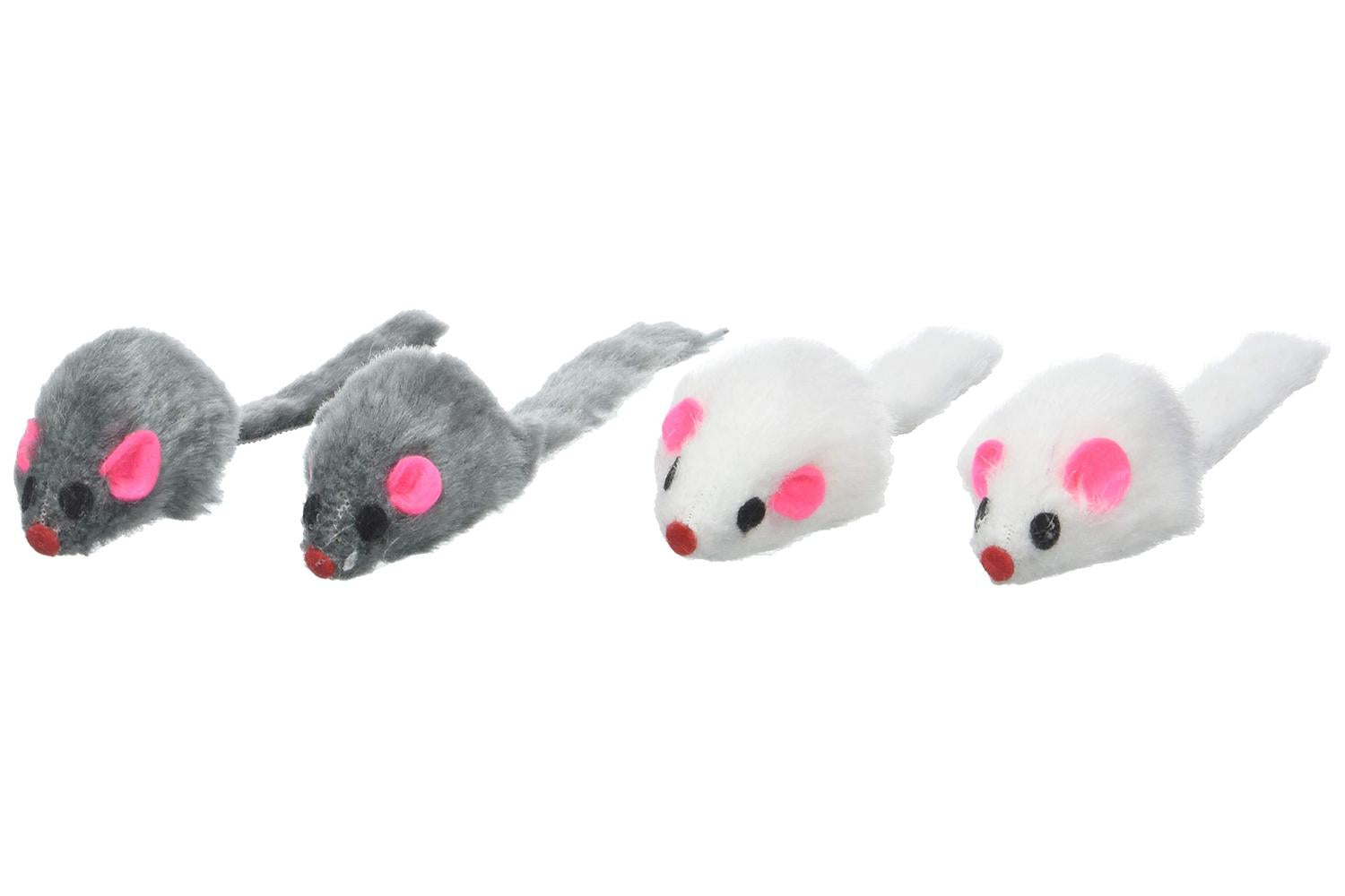 Ruff N Tumble Bp-755582 - Catnip Mice 4pc 5cm