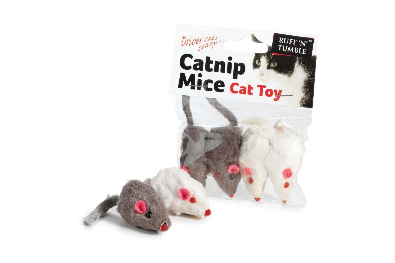 Ruff N Tumble Bp-755582 - Catnip Mice 4pc 5cm-2