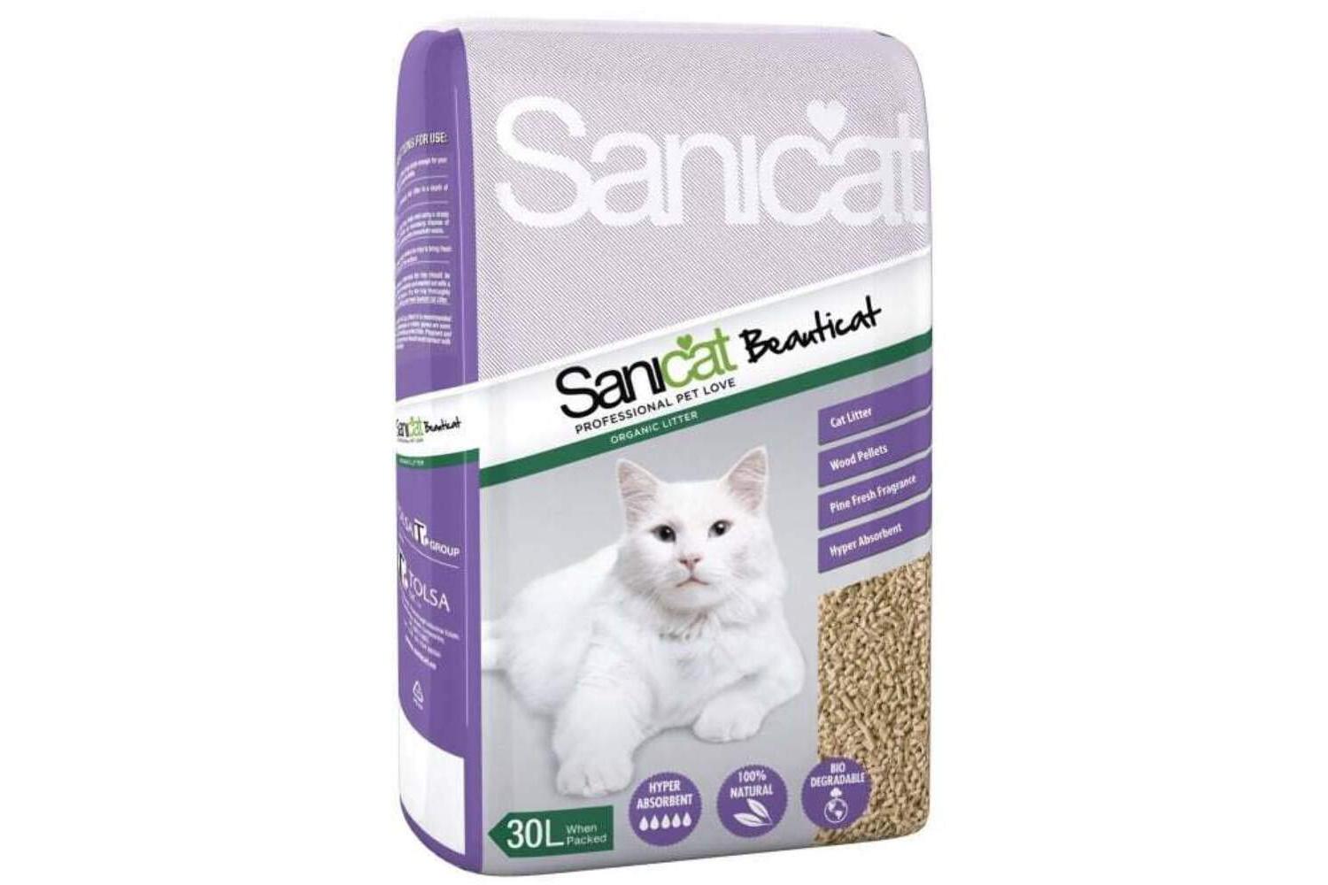 Sanicat Bp-611242 - K/friend Wood Litter - 30ltr