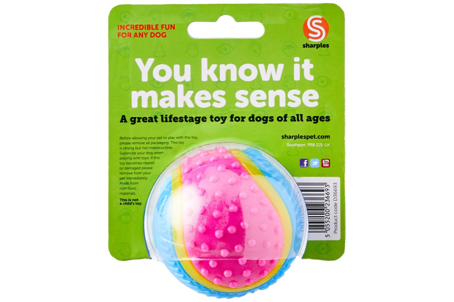 Sharples Bp-379741 - Five Senses Sensory Ball - 6.35cm-2