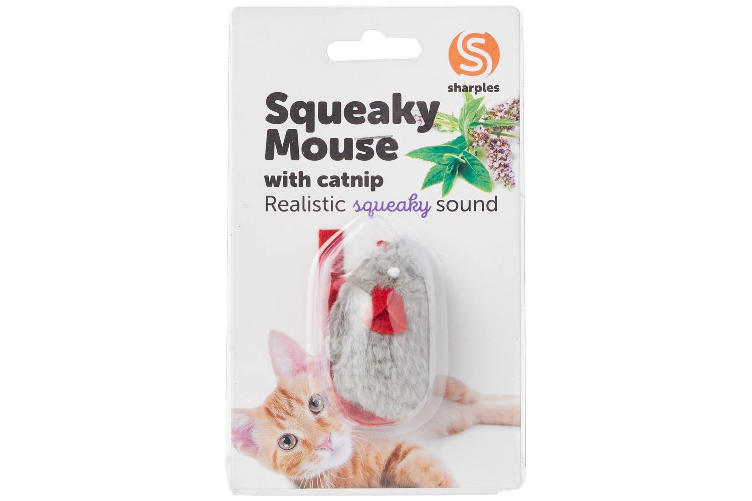 Sharples Bp-755702 - Mouse N Squeak Cat - Sgl