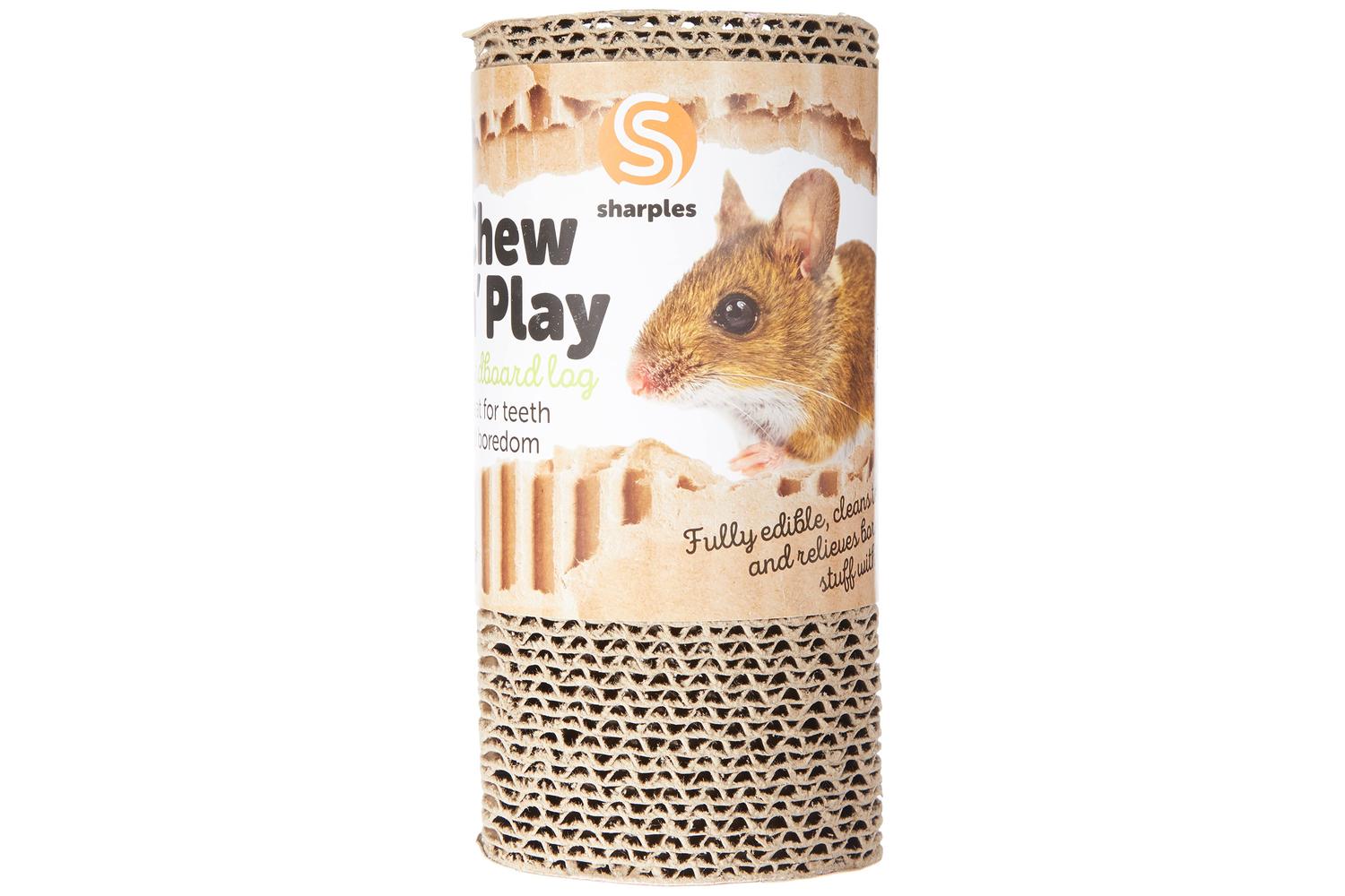 Sharples Bp-242334 - Chew N Play Cardboard Log - Sgl