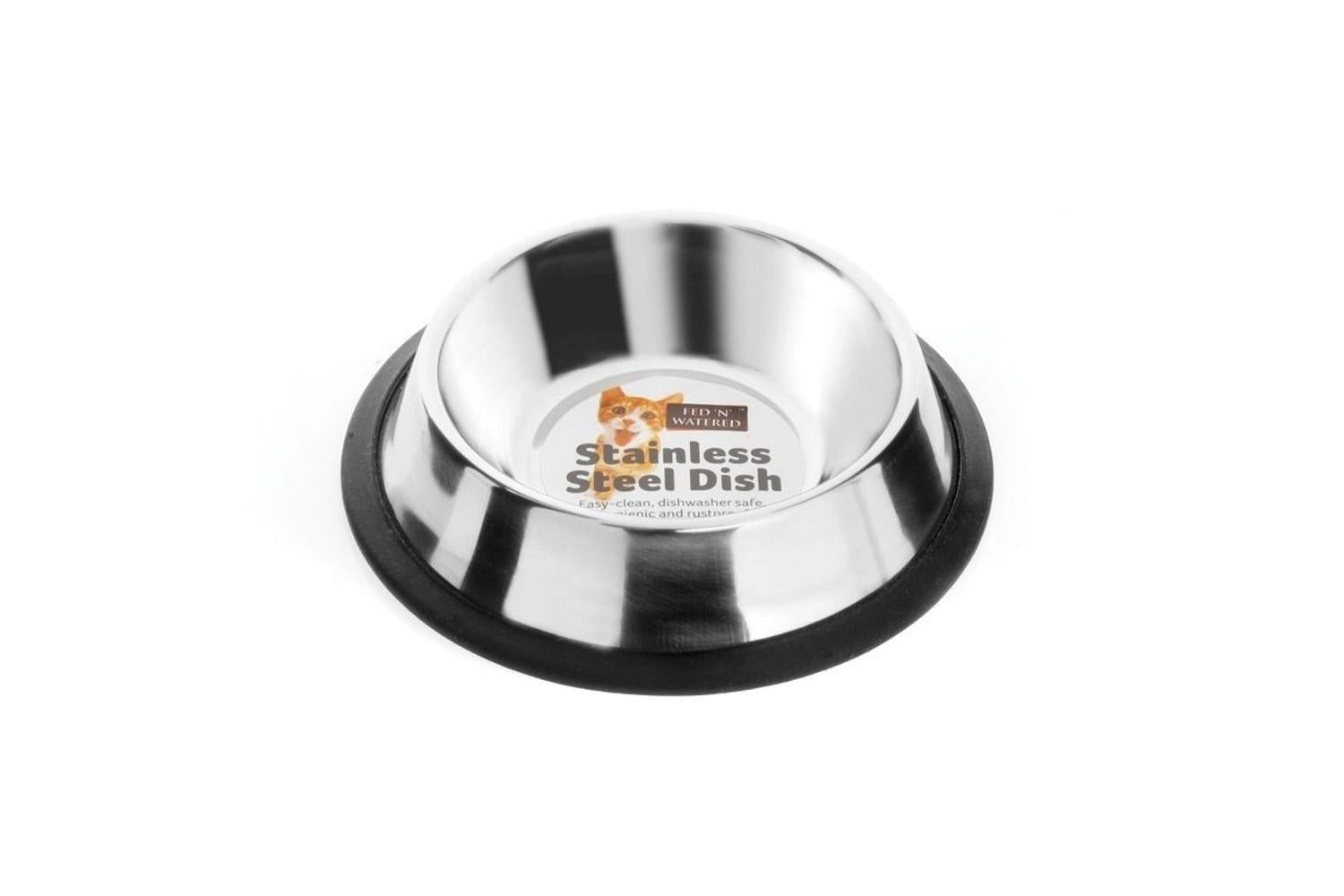 Sharples Bp-567726 - S/steel Non Tip Cat Dish - 15cm