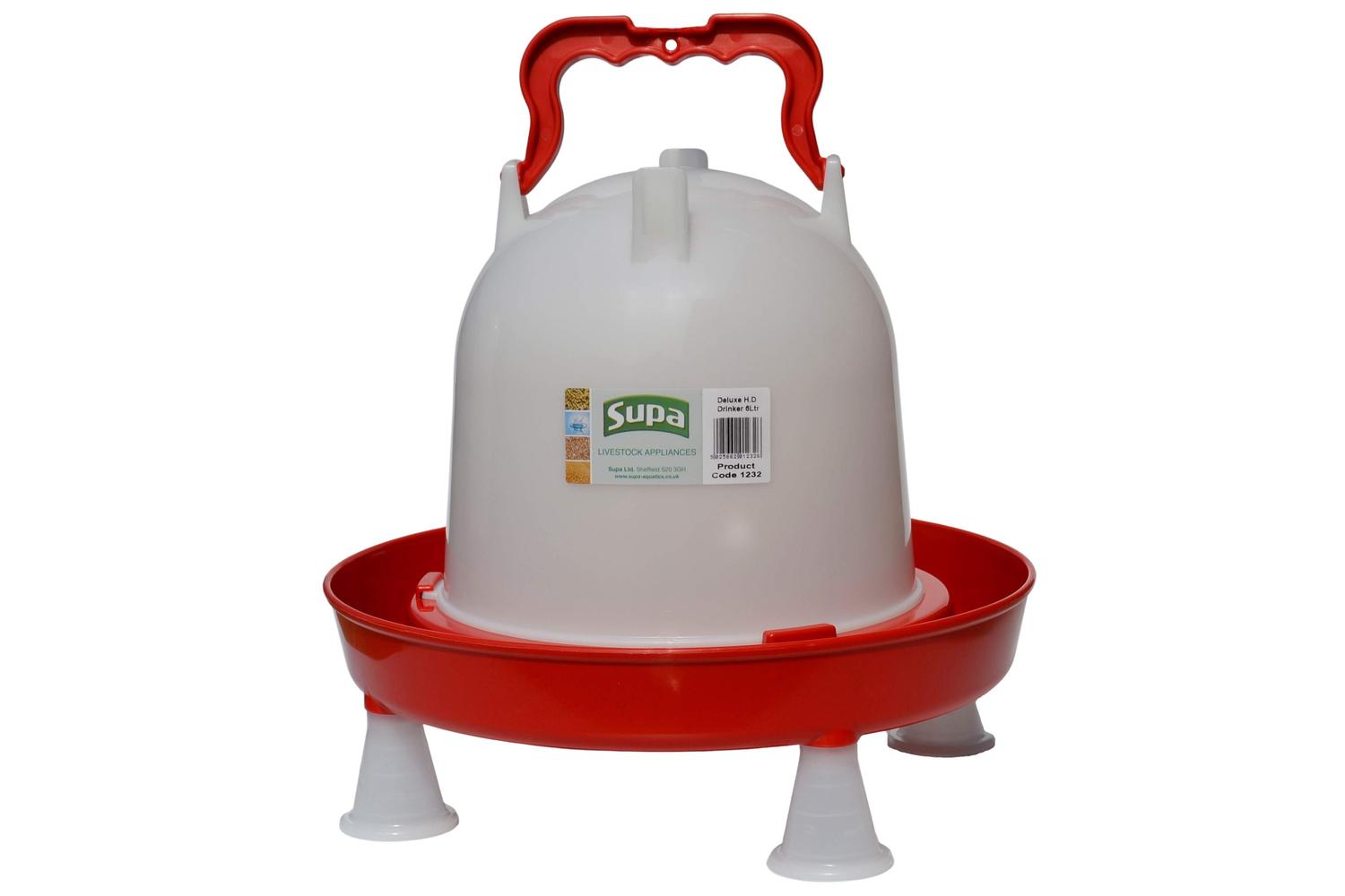 Supa Bp-639306 - Supa Dlx Hvy Dty Drinker - 6ltr