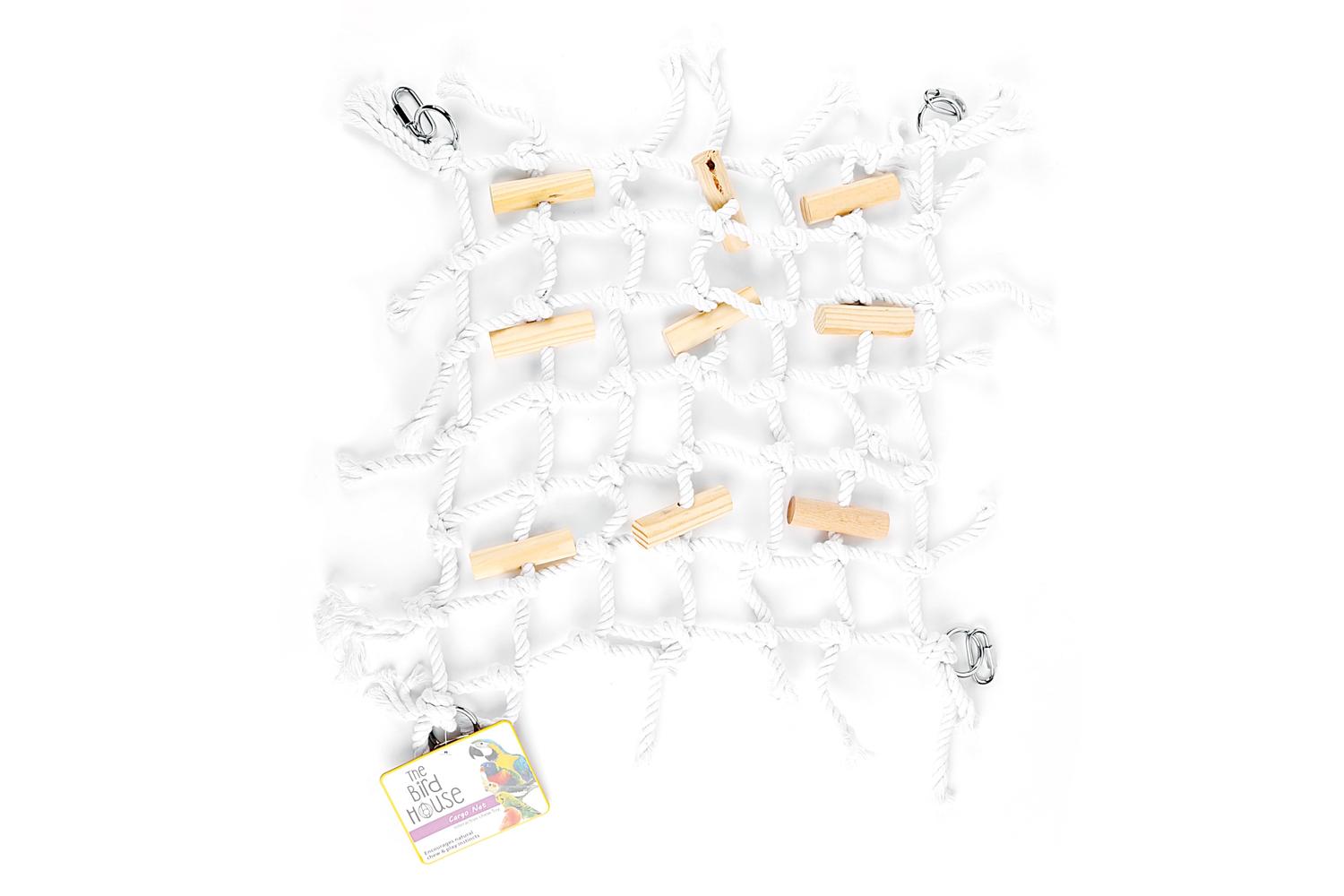 The Bird House Bp-377878 - H/pet Bird Cargo Net Sml - 35x35c