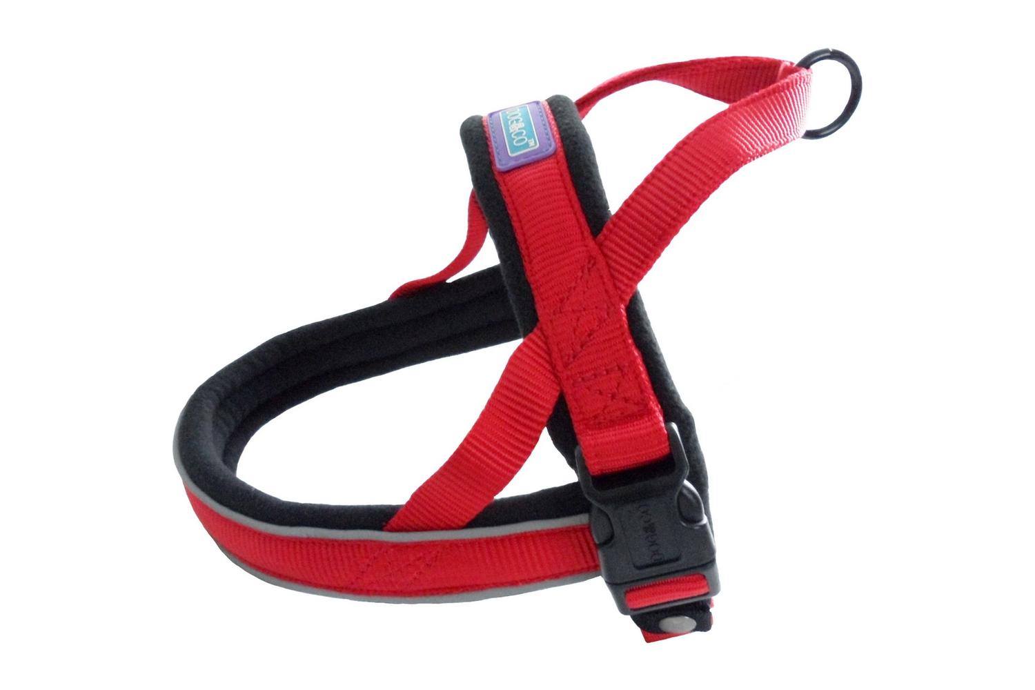 The Dog Company Bp-242823 - H&b Padded Harn Blk Ref 3/4x20-2-2