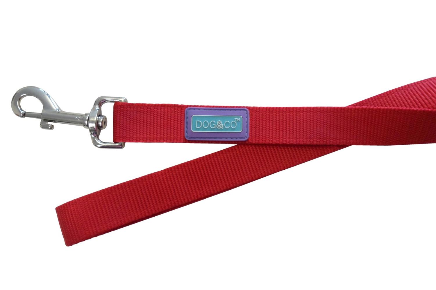 The Dog Company Bp-87712 - H&b Nylon Lead Red Lge 1x48