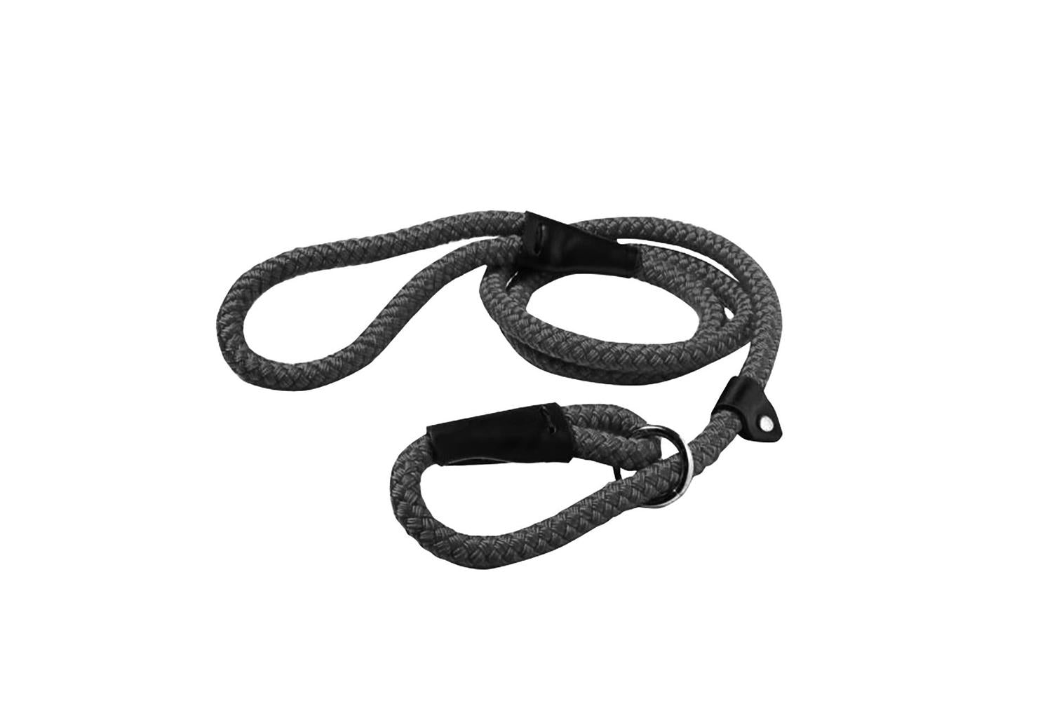 Walk 'r' Cise Bp-376053 - Nylon Rope Slip Lead Blk - 1.2x122