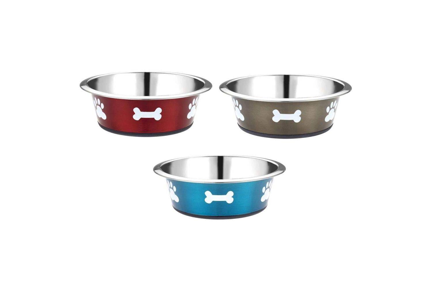 Warehouse Clearance Bp-236432 - Posh Paws S/s Dog Dish 1600m