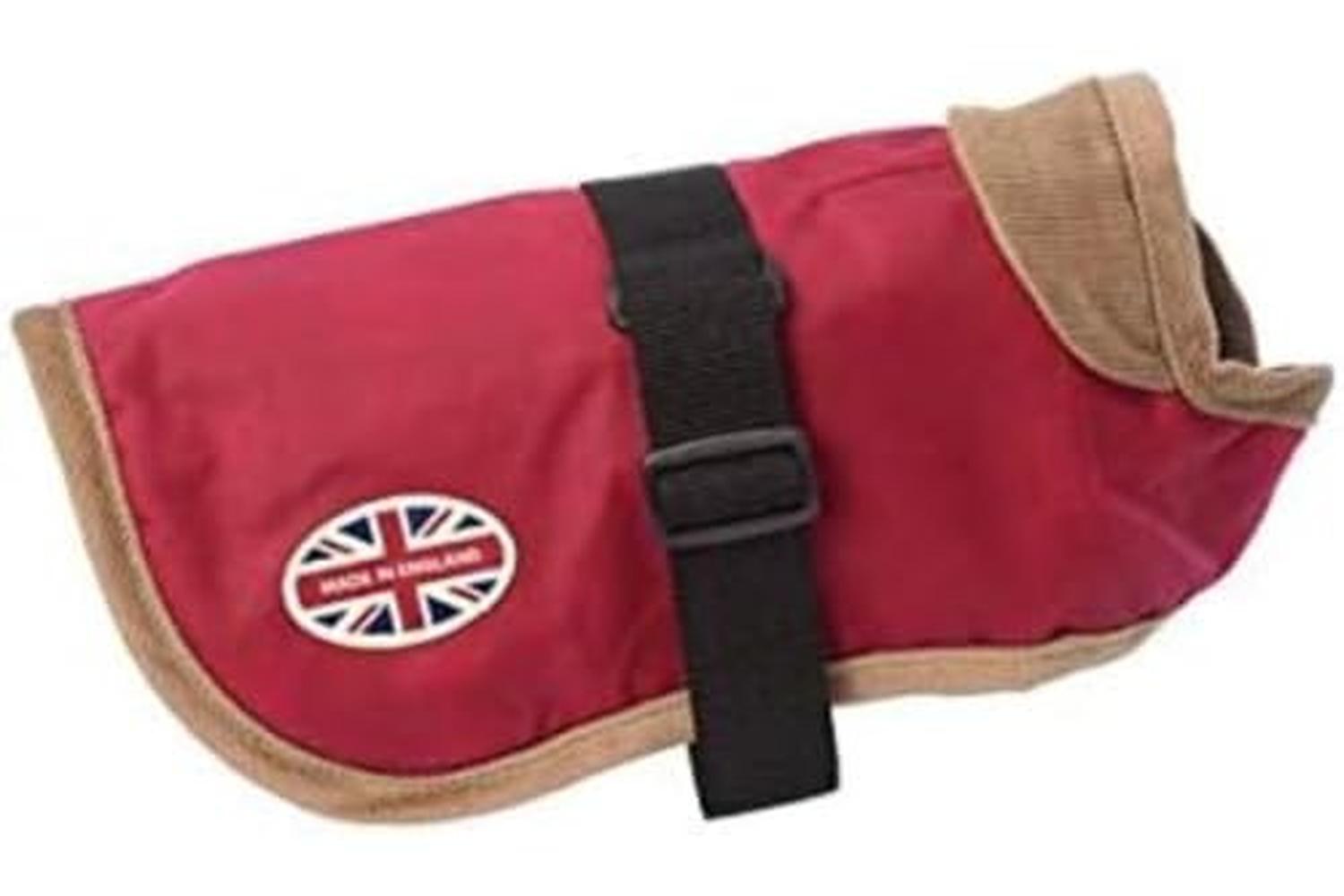 Gor Pets Gor-ewc10-re - Gor Pets Edinburgh Wax Coat 25cm (10