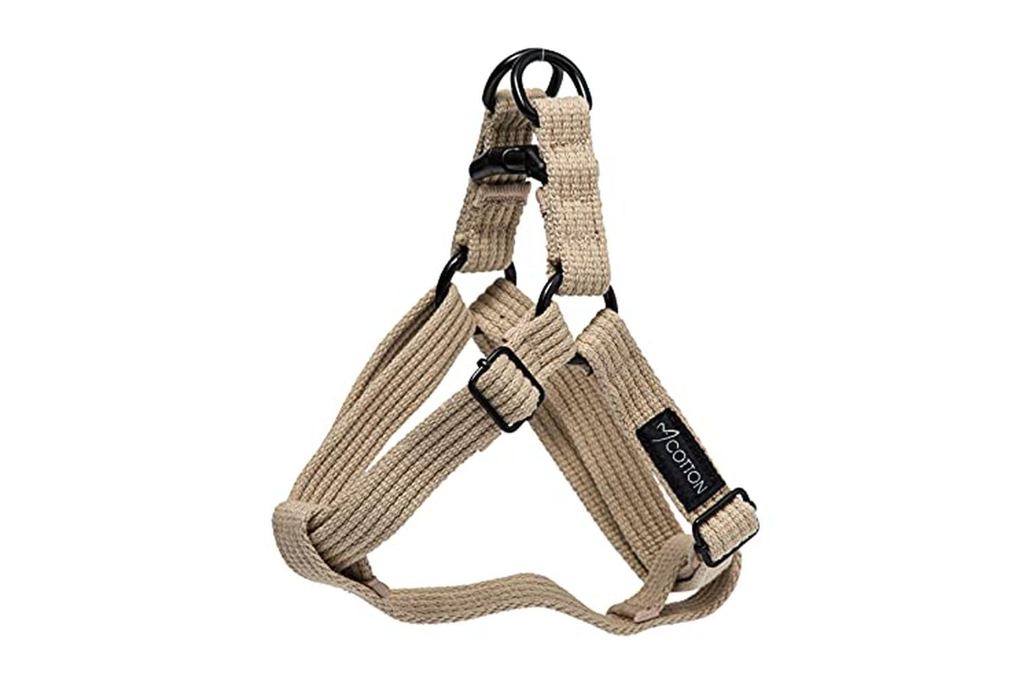 Gor Pets Gor-co-ha-l-be - Gor Cotton Harness Large 2.5cm Bei