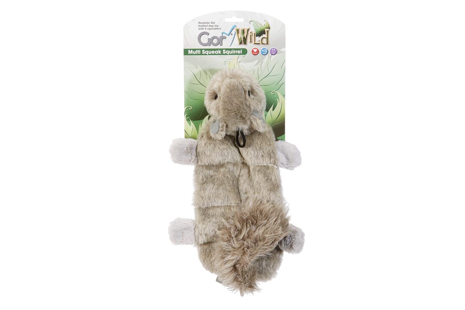 Gor Pets Gor-gw21 - Gor Wild Multi-squeak Squirrel (30cm)-2