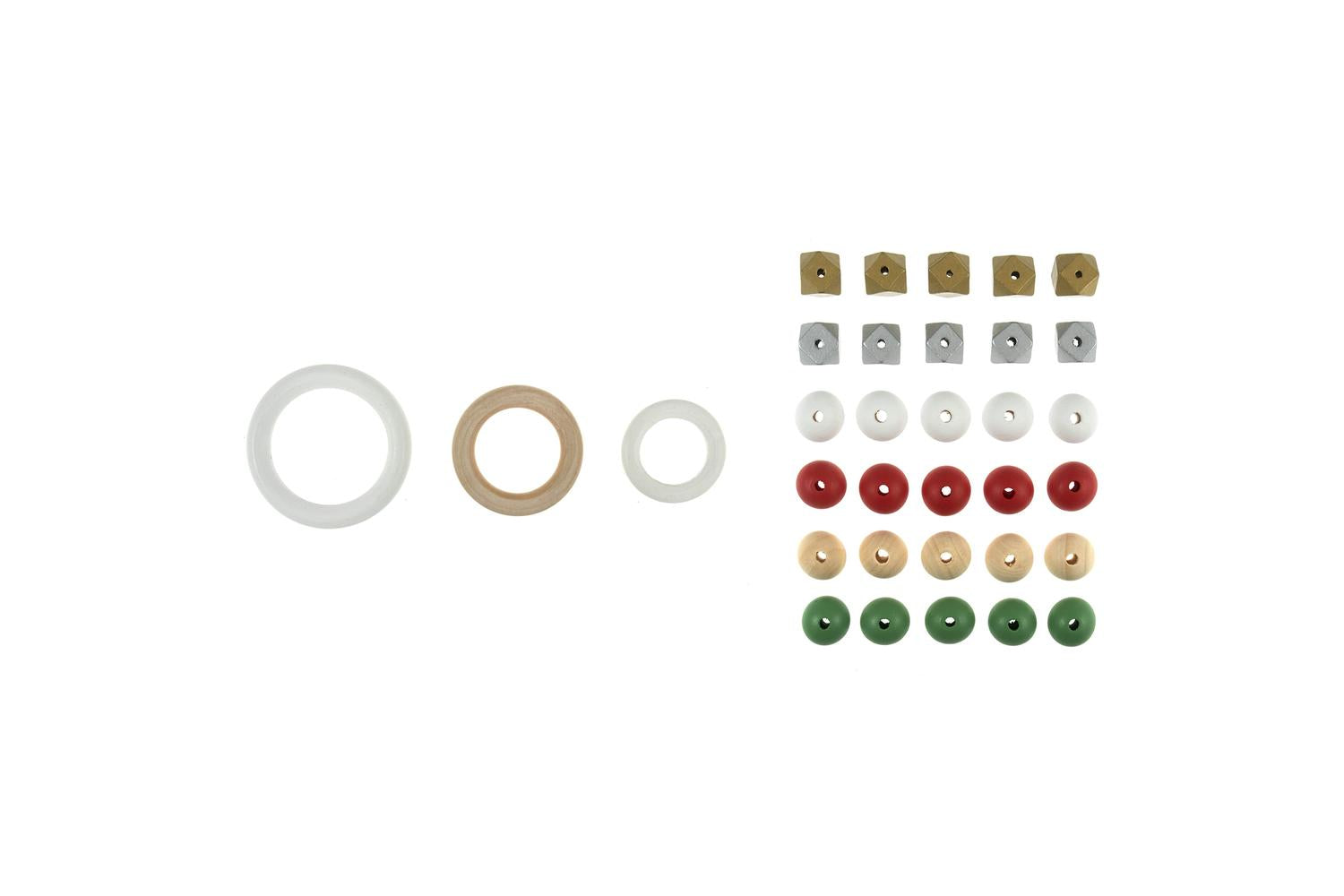 Trimits Gro-cf434 - Macram Wooden Accessories Starter Pack C