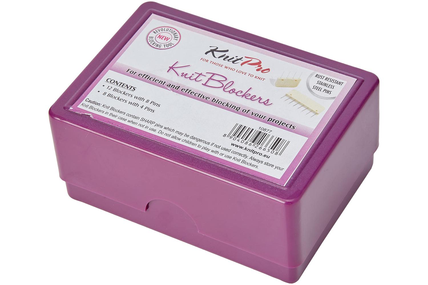 Knitpro Gro-kp10877 - Kblockers Pk20 Wht - Knit Blockers 20