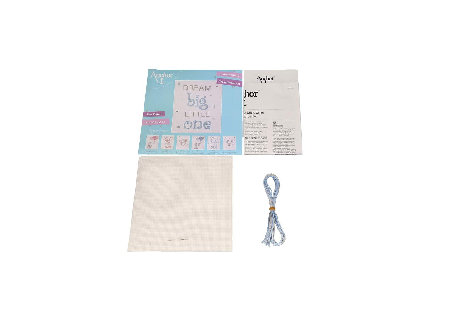 Anchor Gro-ak35 - Dream Big - Boy - Counted Cross Stitch Kit-4