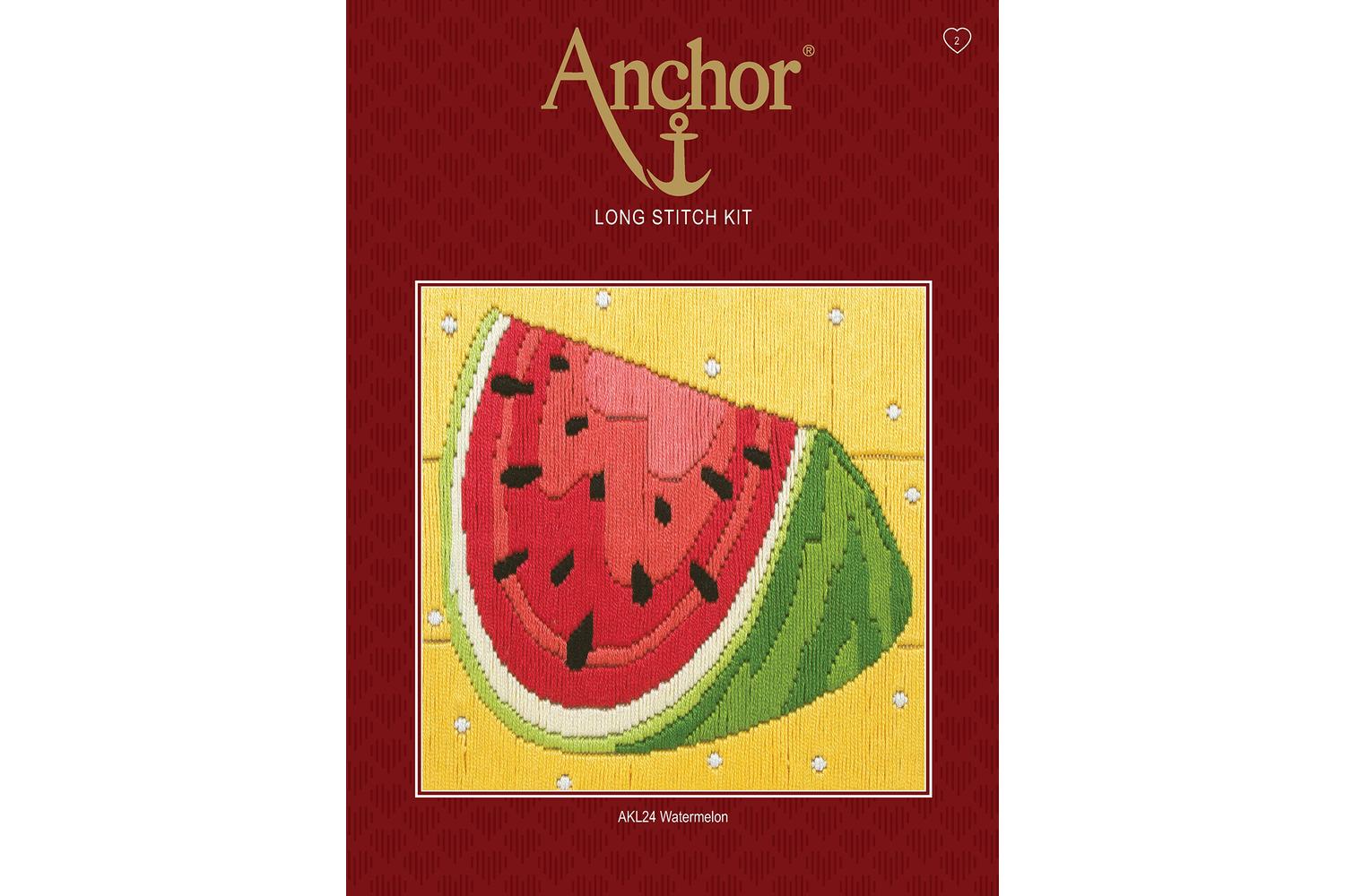 Anchor Gro-akl13 - Friendly Flower - Long Stitch Kit Starter-3