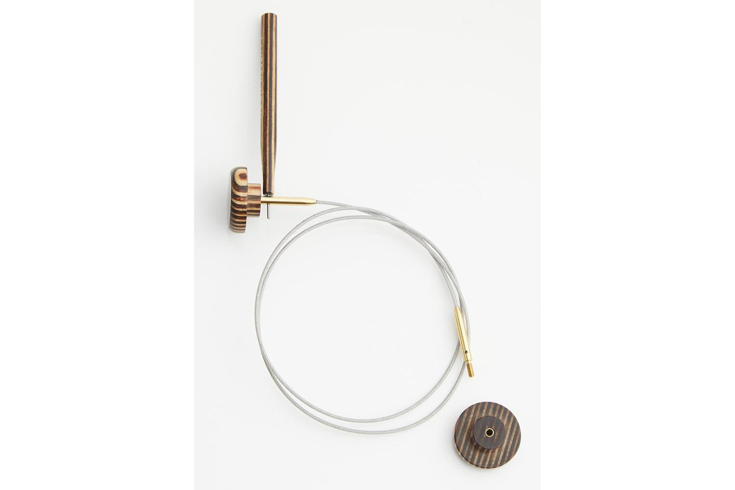 Lantern Moon Gro-kp350614 - Cable Fixed Set Of 2 With End Ca-2
