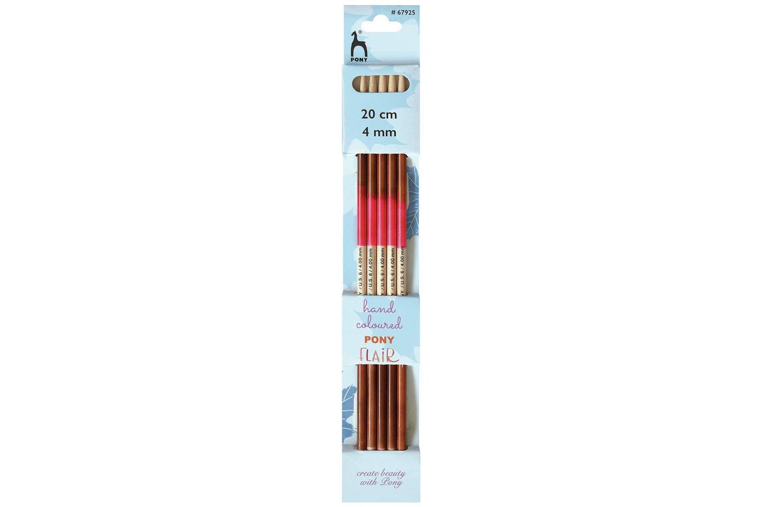 Pony Gro-p67925 - Flr Kp De 20cmx400mm - Knitting Pins Doubl