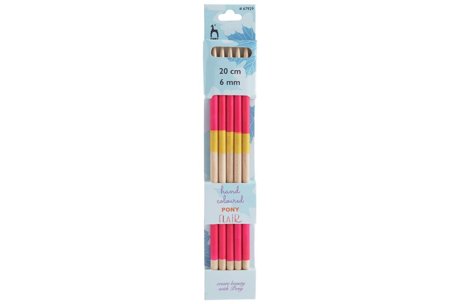 Pony Gro-p67929 - Flr Kp De 20cmx600mm - Knitting Pins Doubl