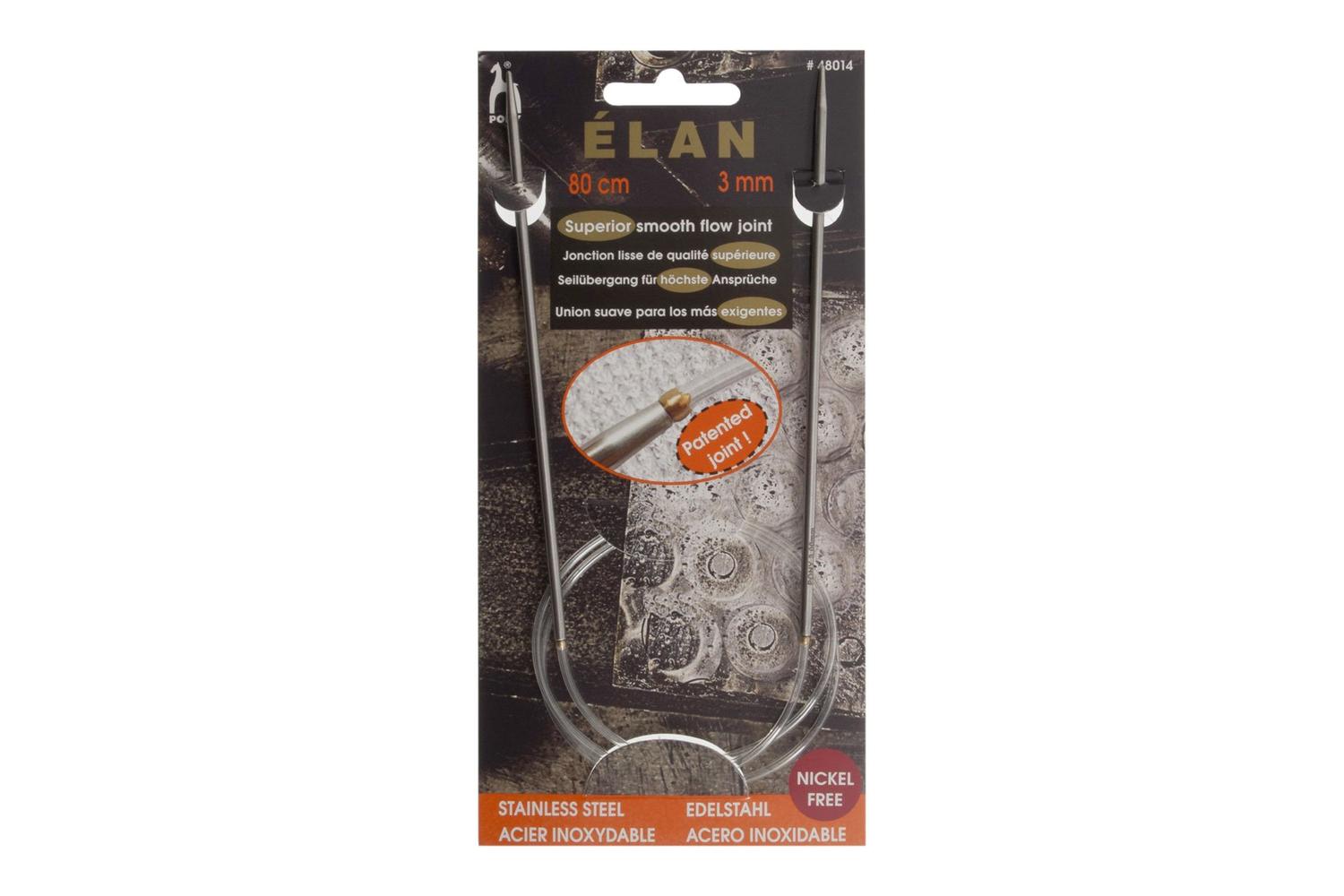 Pony Gro-p48014 - Ss Cir Kp 80cmx300 - Knitting Pins Circula