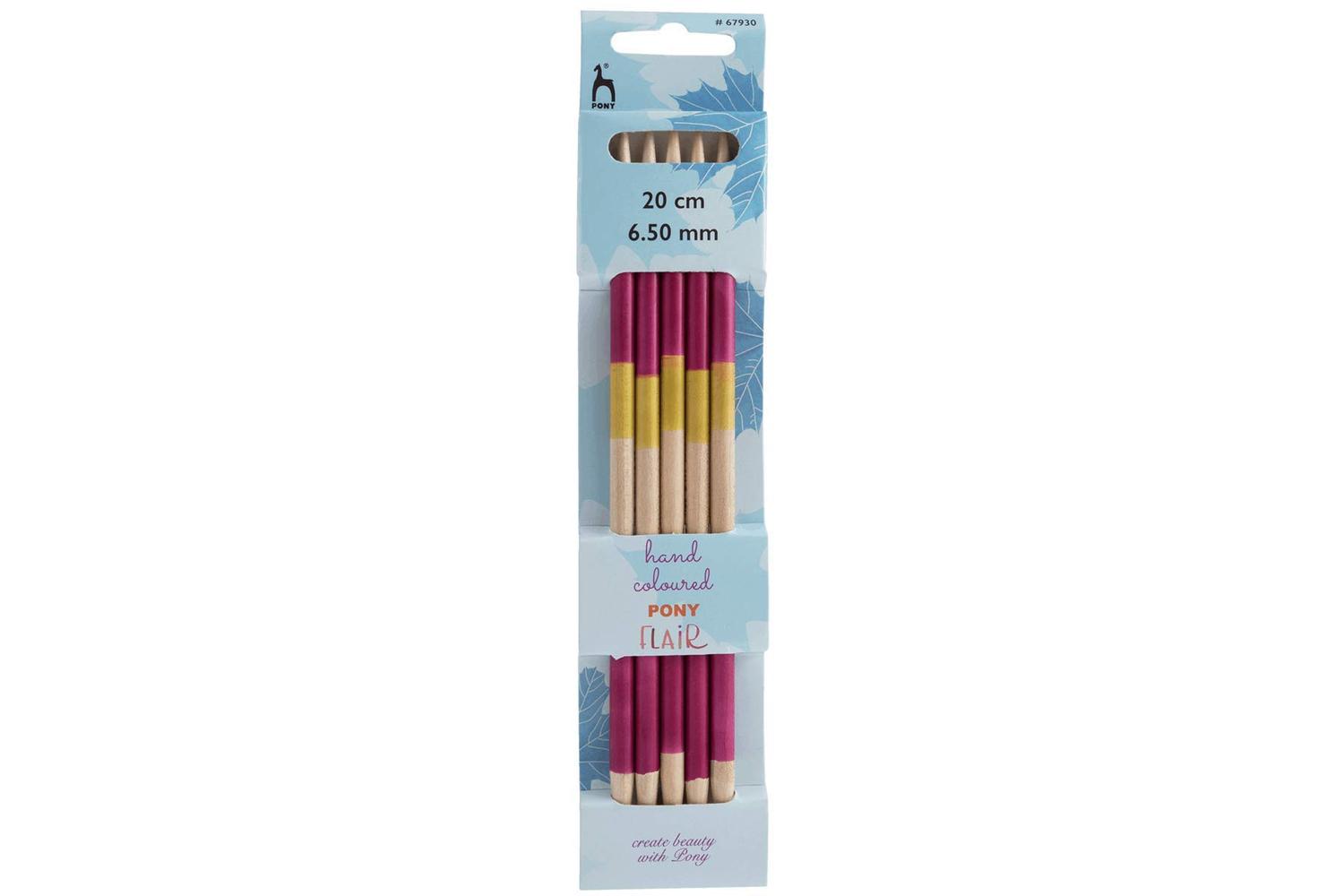 Pony Gro-p67930 - Flr Kp De 20cmx650mm - Knitting Pins Doubl