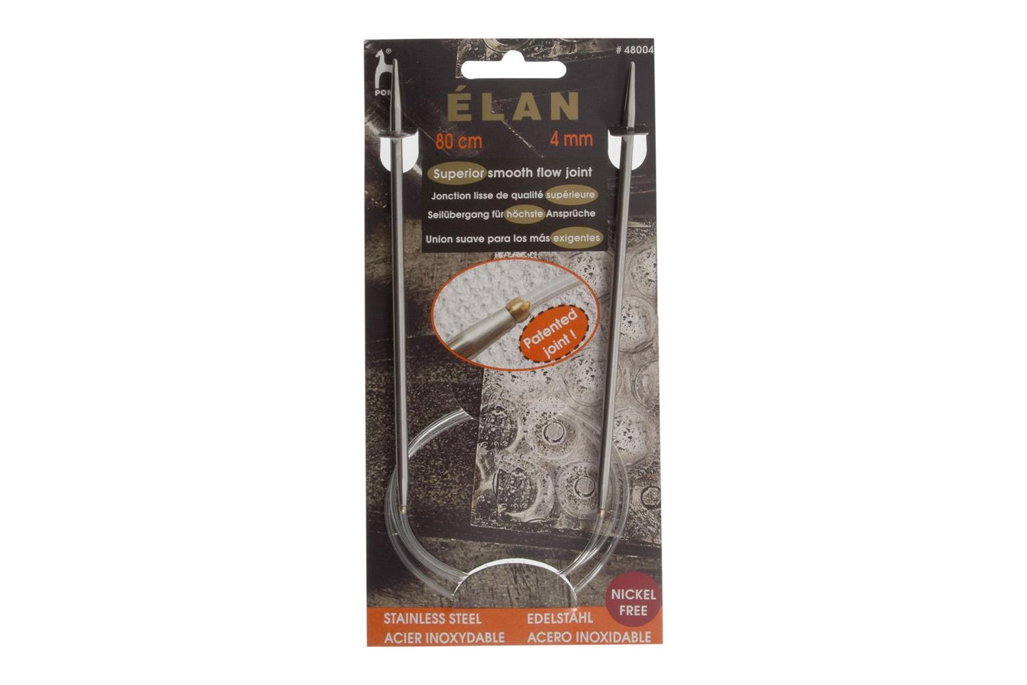 Pony Gro-p48004 - Ss Cir Kp 80cmx400 - Knitting Pins Circula