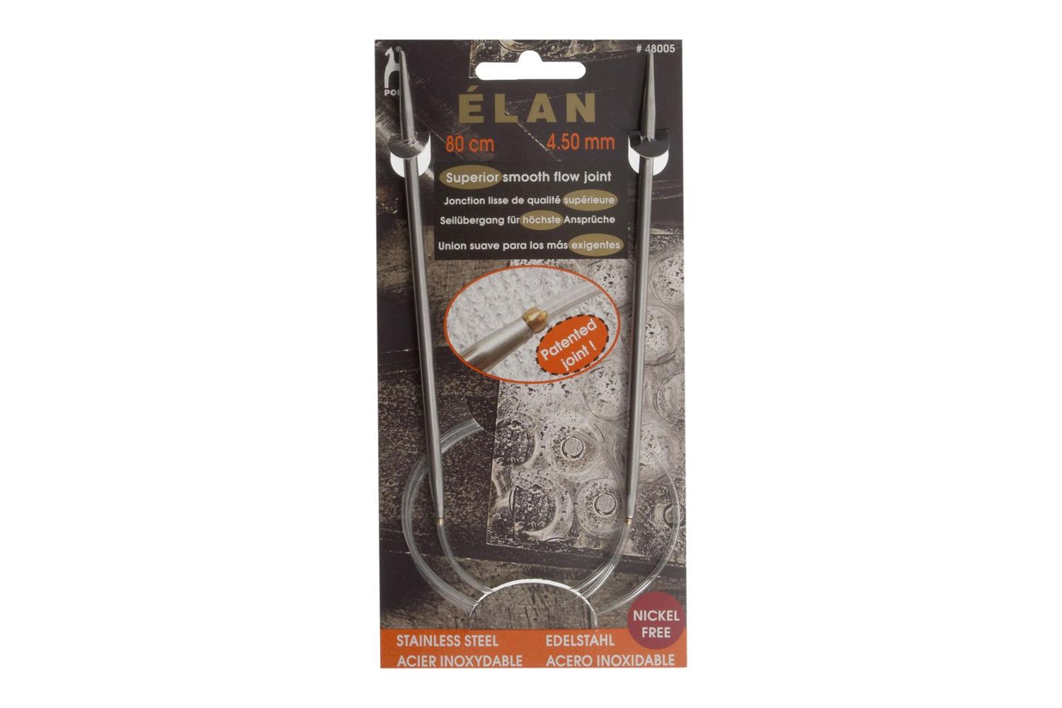 Pony Gro-p48005 - Ss Cir Kp 80cmx450 - Knitting Pins Circula