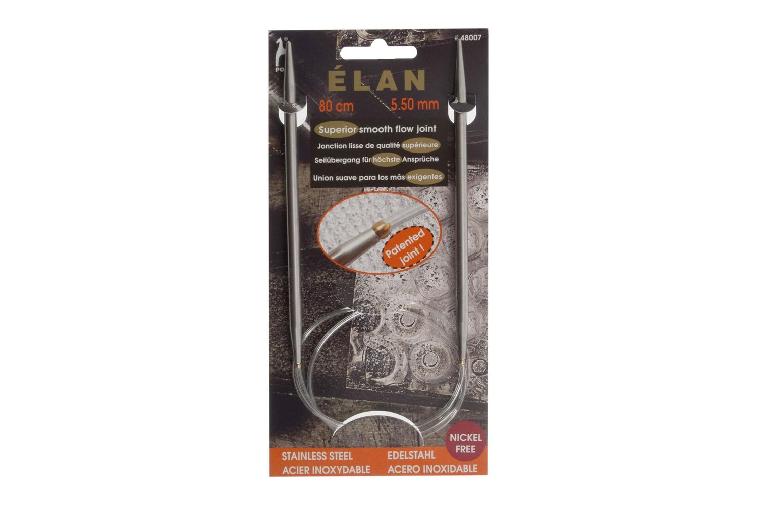Pony Gro-p48007 - Ss Cir Kp 80cmx550 - Knitting Pins Circula
