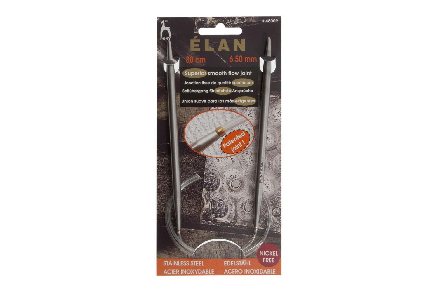 Pony Gro-p48009 - Ss Cir Kp 80cmx650 - Knitting Pins Circula