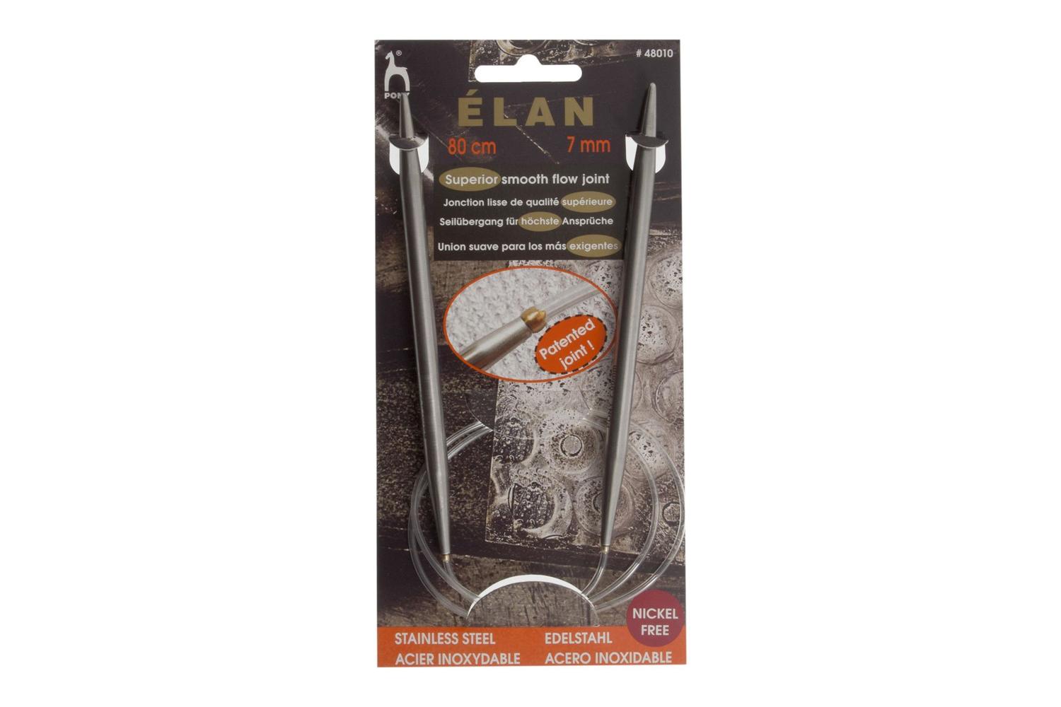 Pony Gro-p48010 - Ss Cir Kp 80cmx700 - Knitting Pins Circula