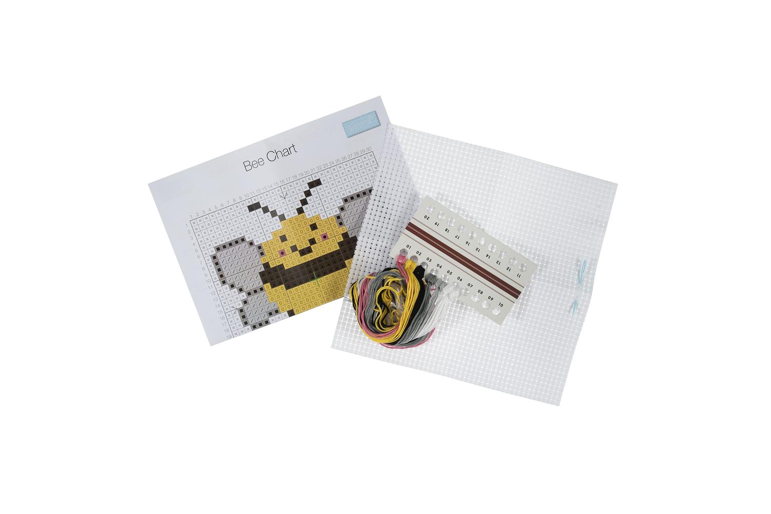 Trimits Gro-gcs88 - Xstitch Bee - Counted Cross Stitch Kit B-2