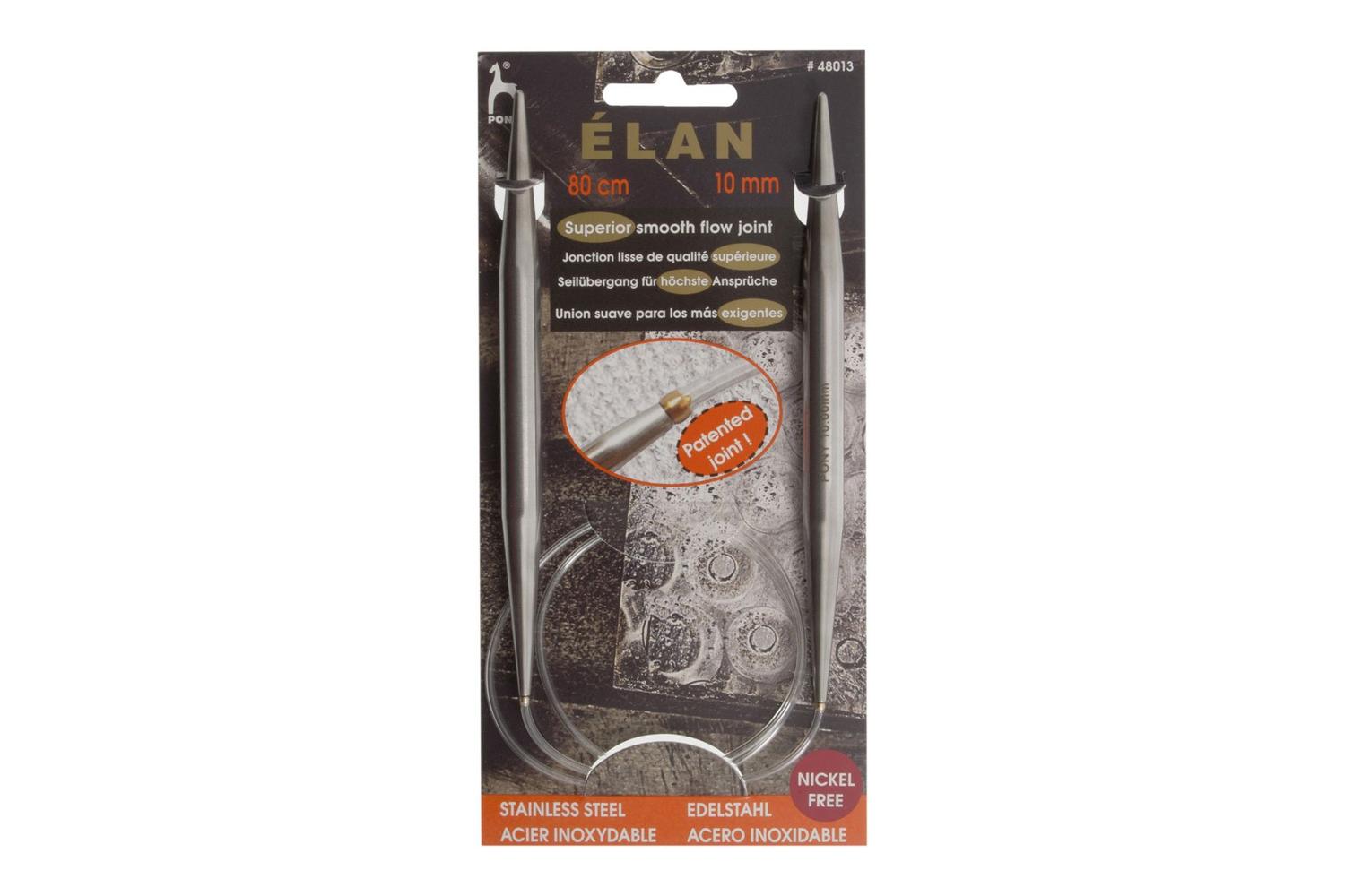Pony Gro-p48013 - Ss Cir Kp 80cmx1000 - Knitting Pins Circul