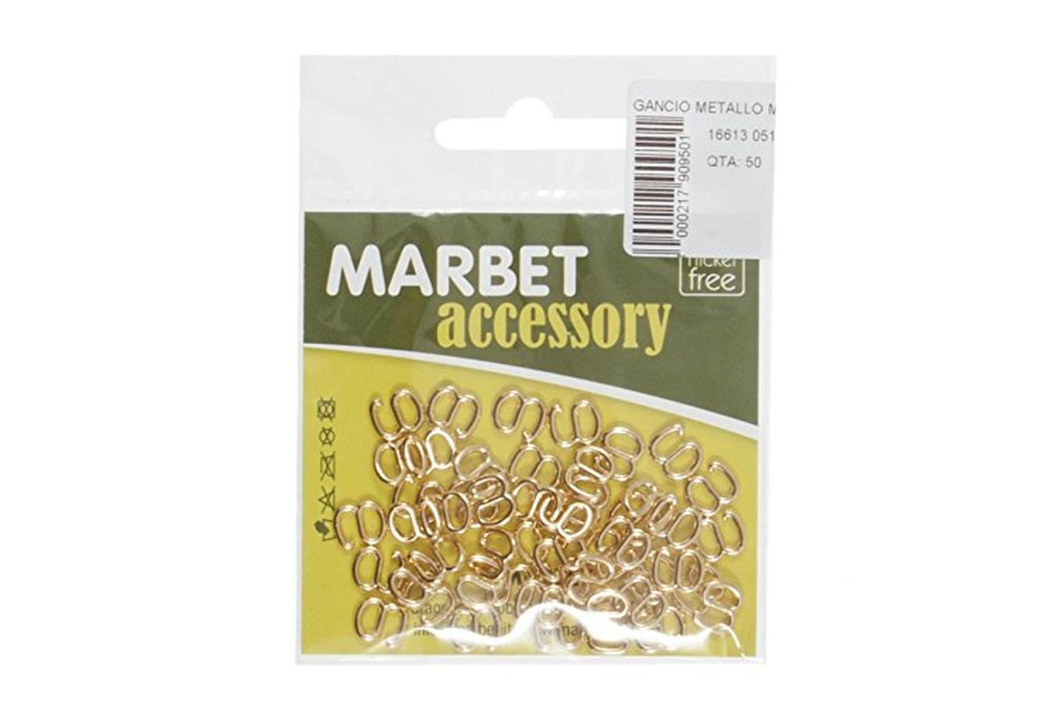 Marbet Gro-mb16613.051 - Hk Ometal 10mm Pk50 - Hook Opened M