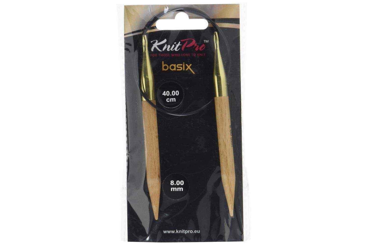 Knitpro Gro-kp35315 - Basix Fc 40x8 - Basix Knitting Pins Ci-2