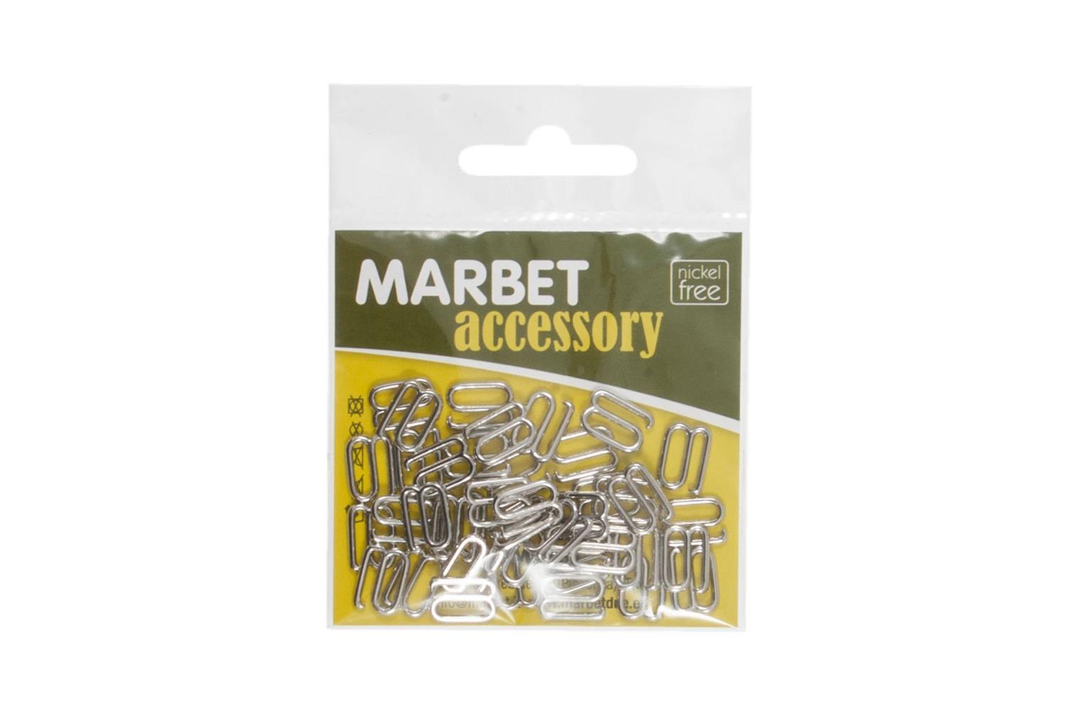 Marbet Gro-mb16615.052 - Hk Ometal 12mm Pk40 - Hook Opened M