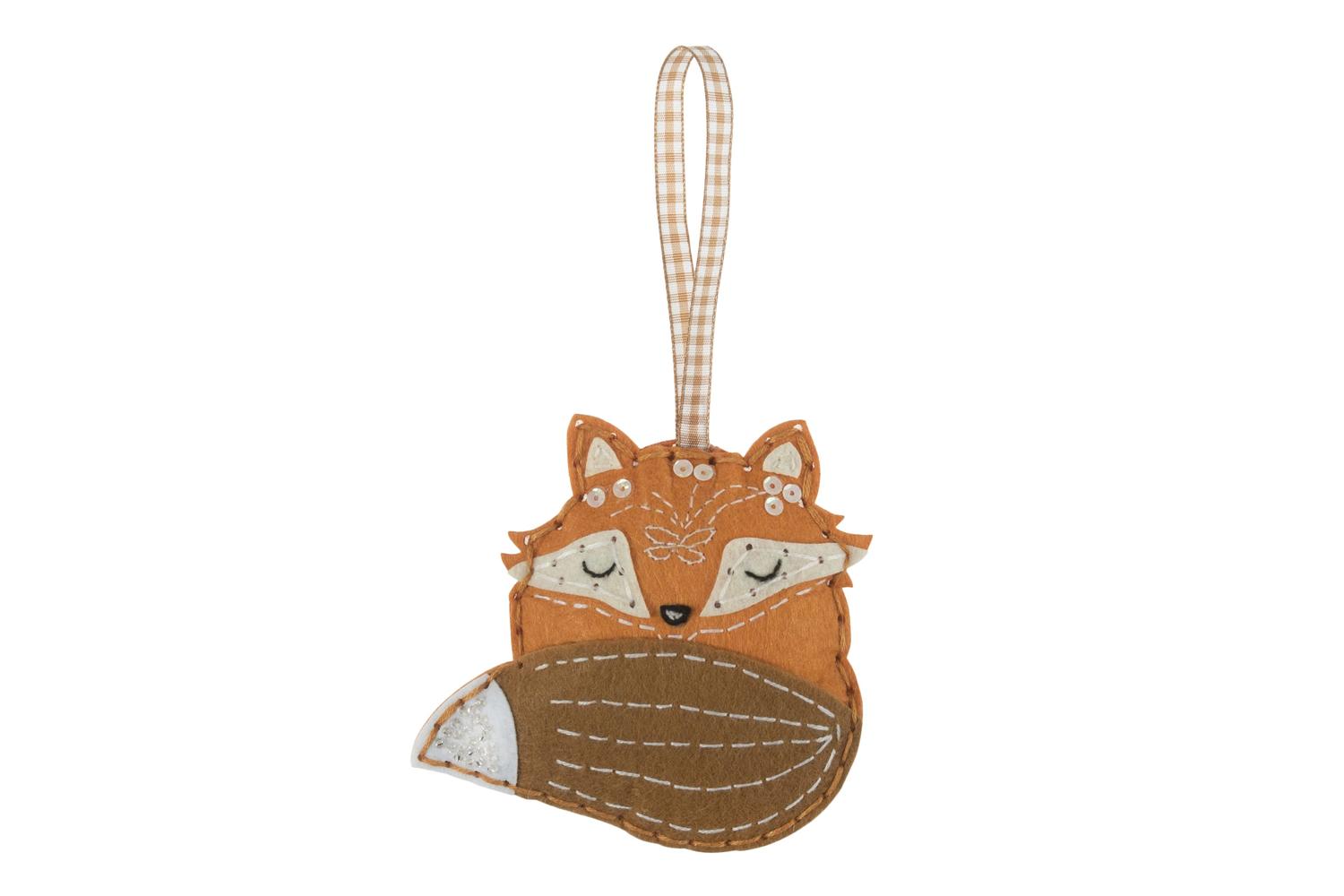 Trimits Gro-gck165 - Felt Dec Fox - Felt Decoration Kit Fox
