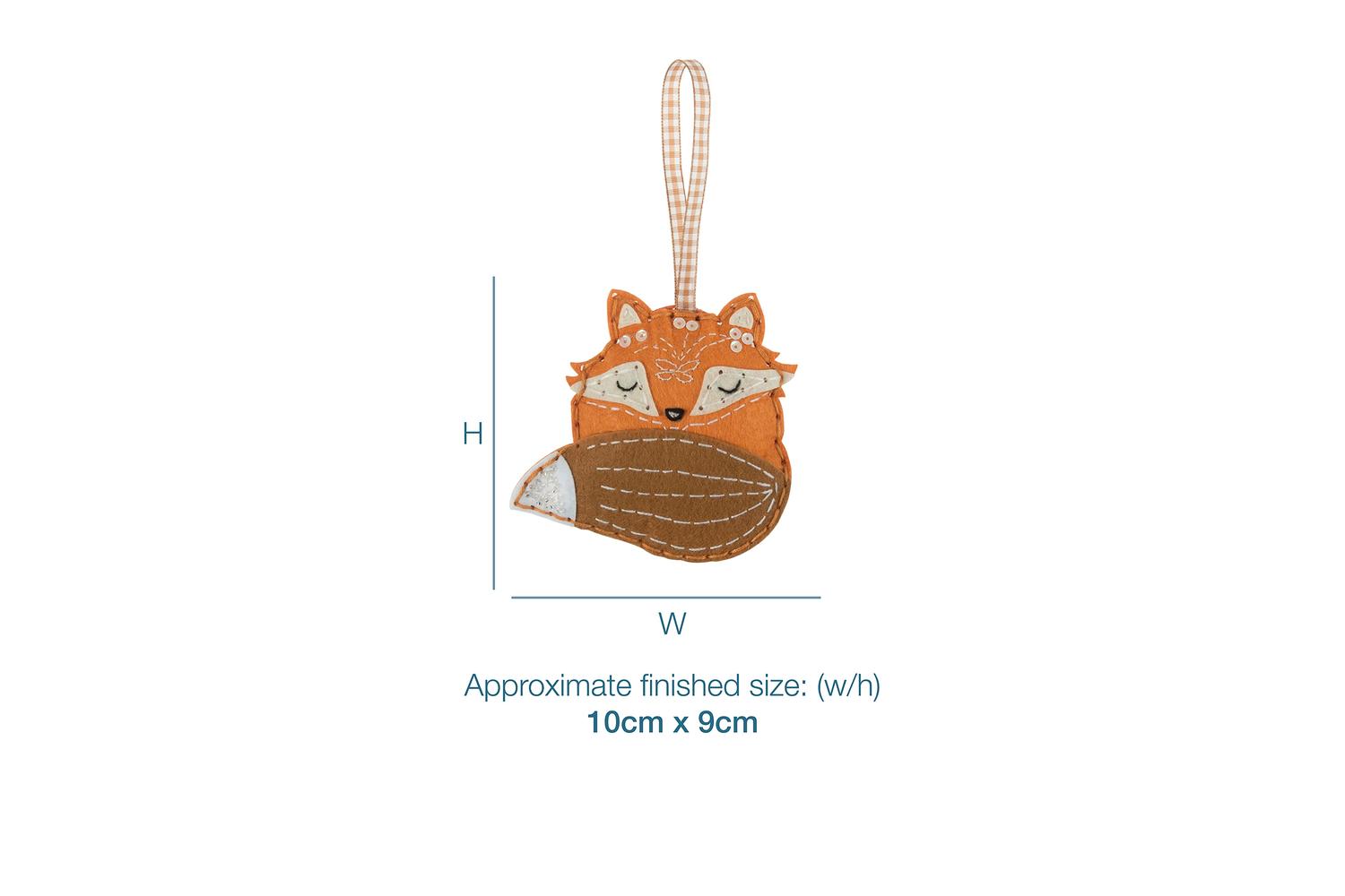 Trimits Gro-gck165 - Felt Dec Fox - Felt Decoration Kit Fox-4