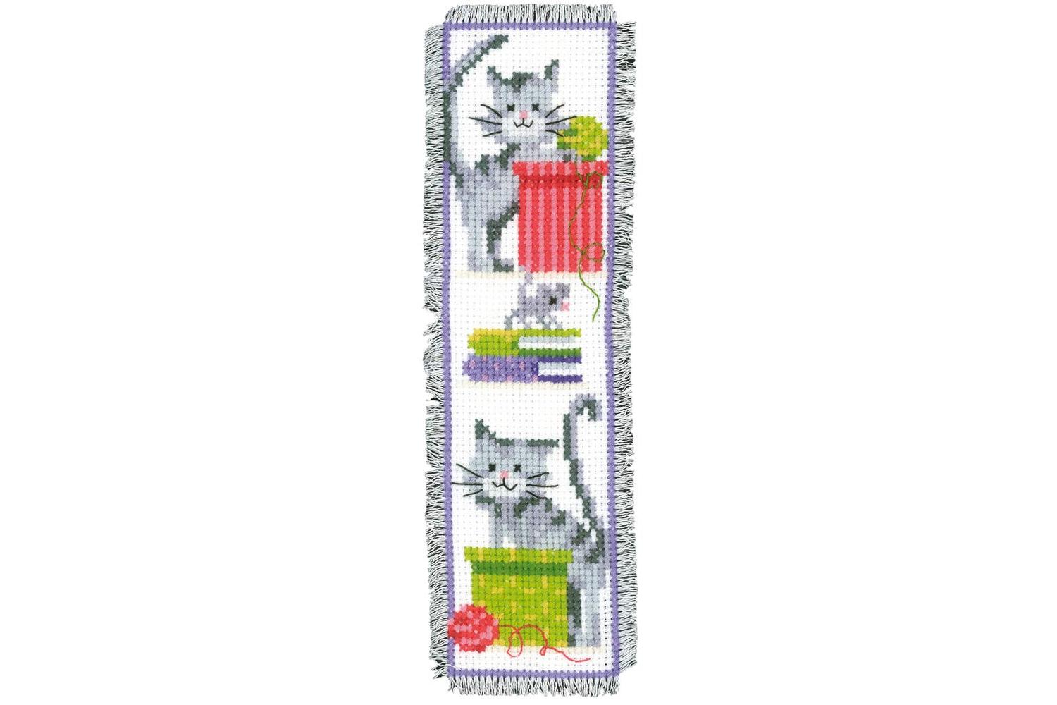 Vervaco Gro-pn-0143915 - Bmark Cats 1 - Counted Cross Stitch