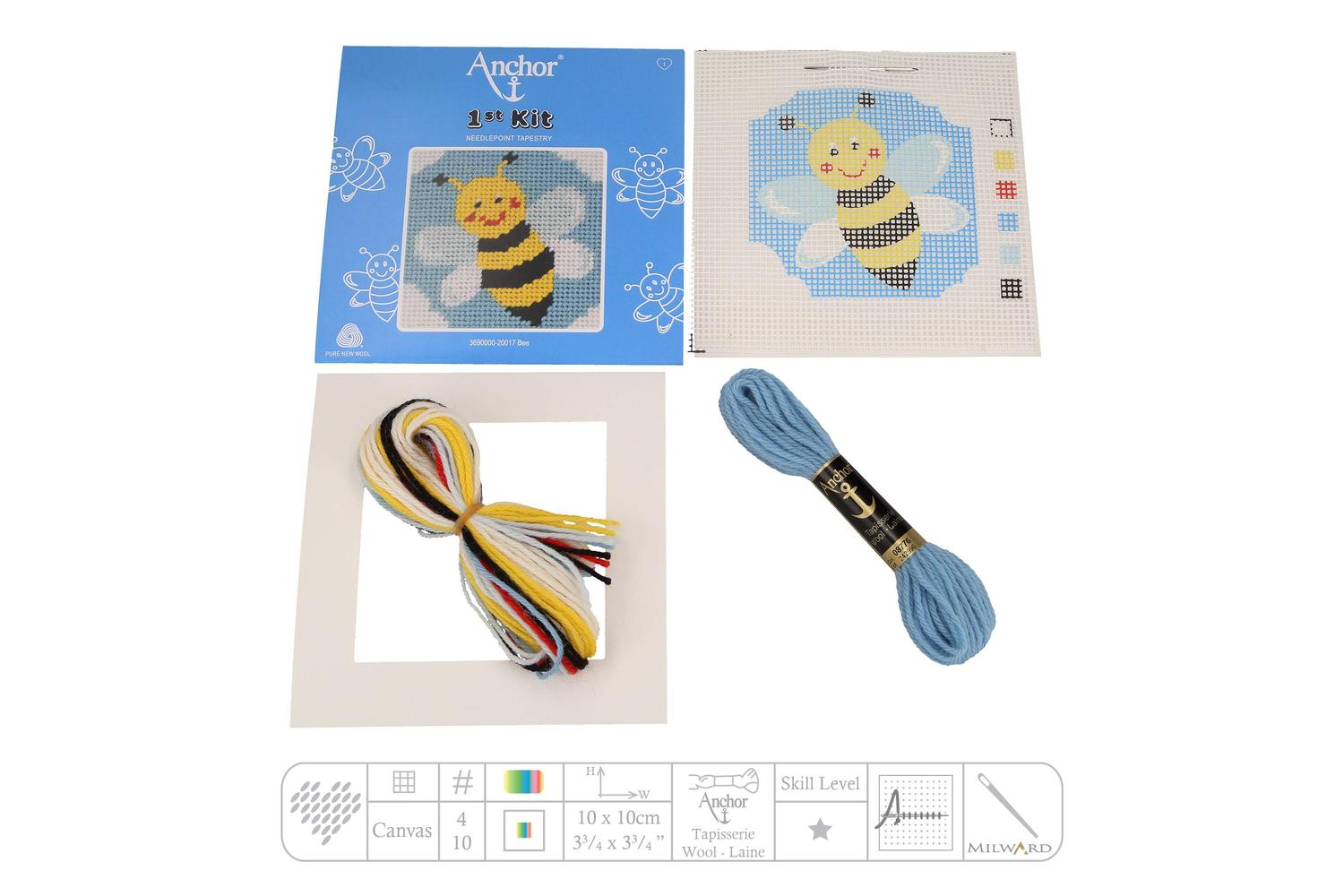 Anchor Gro-3690000\20017 - First Kit Bee - Tapestry Kit 1st-3