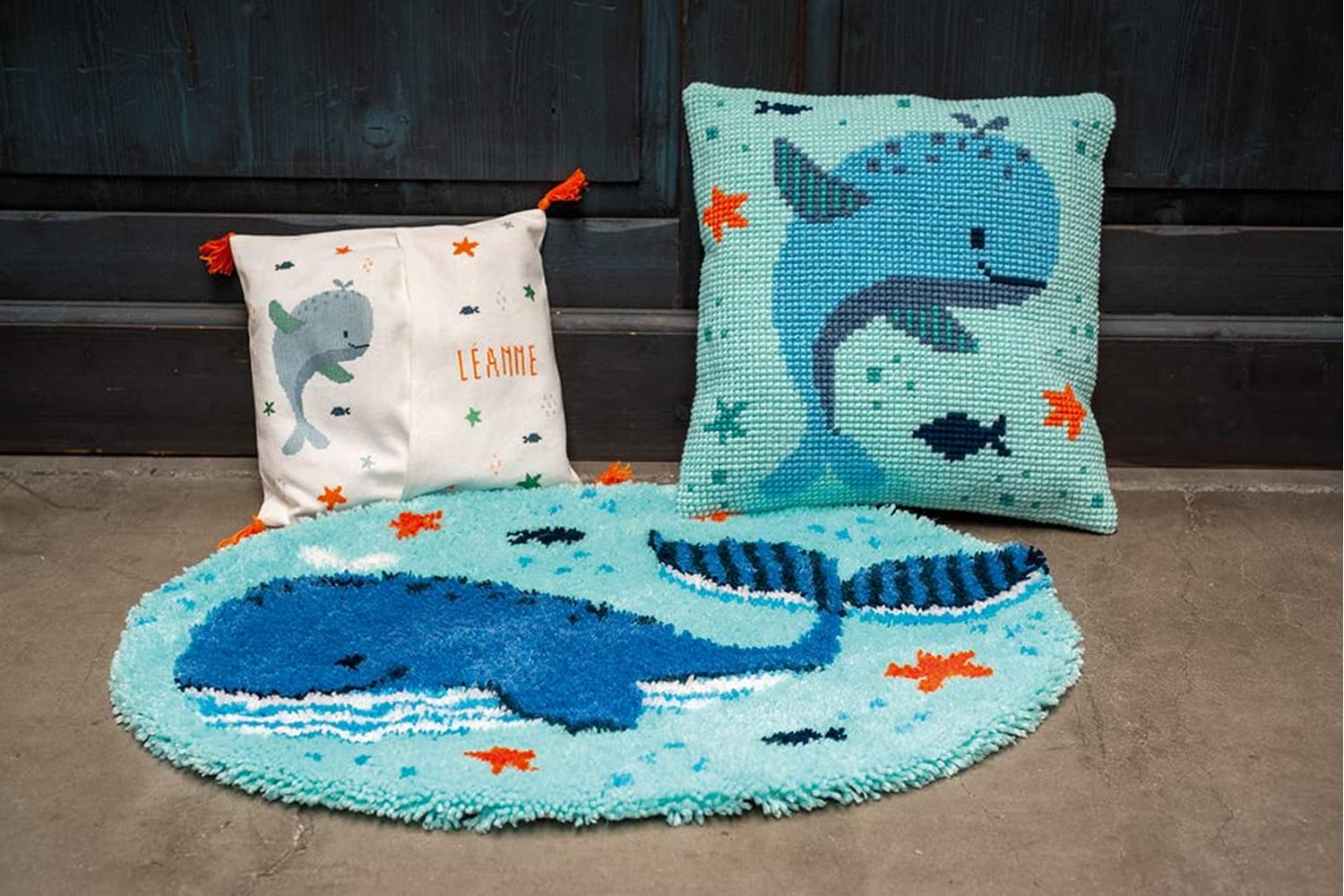 Vervaco Gro-pn-0194817 - Bag Kit Whales Fun - Counted Cross-3