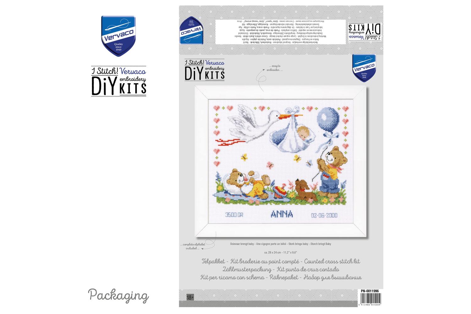 Vervaco Gro-pn-0011996 - Brec New Arrival - Counted Cross St-3