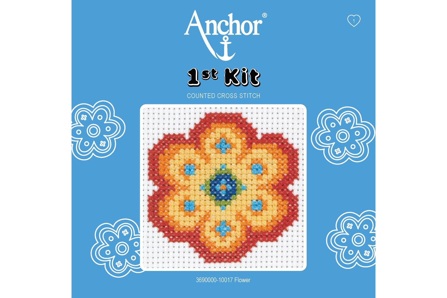 Anchor Gro-3690000\10017 - First Kit Flower - Counted Cross