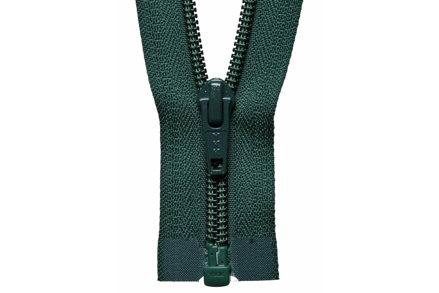 Ykk Gro-y225\890 - Nylon Oe Zip 25cm - Nylon Open End Zip 25