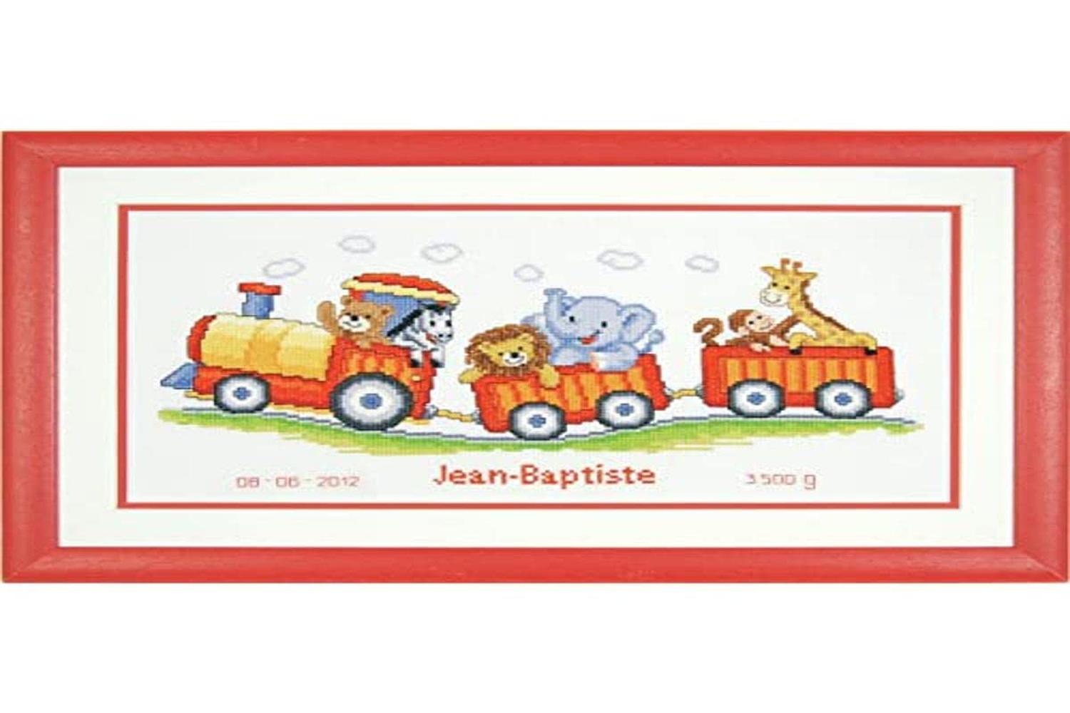 Vervaco Gro-pn-0145025 - Brec Animal Train - Counted Cross S